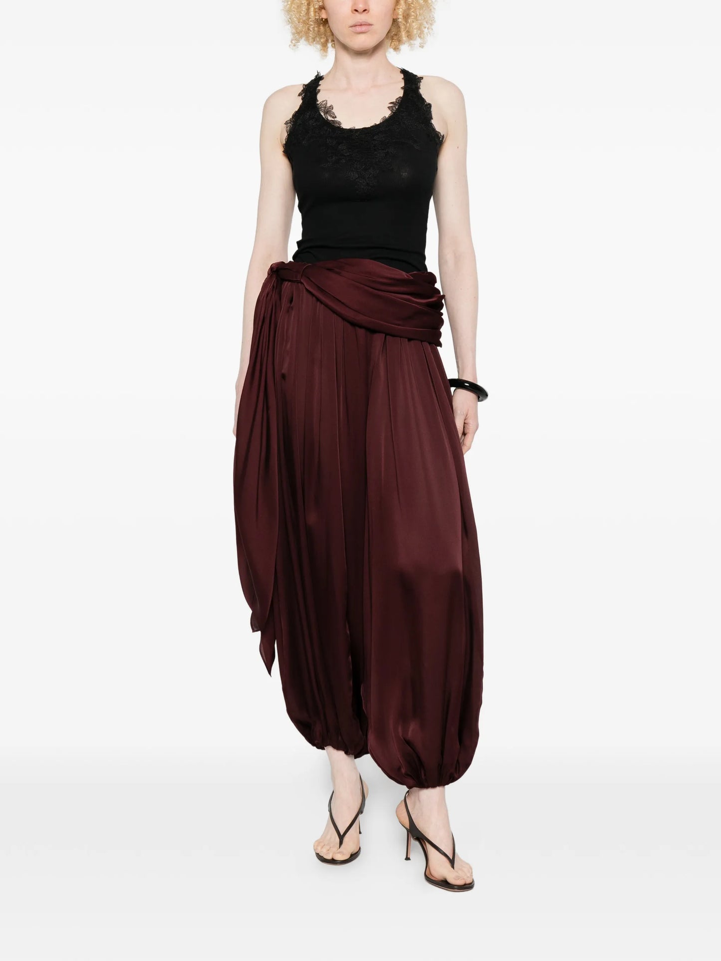 Luna Draped Harem trousers