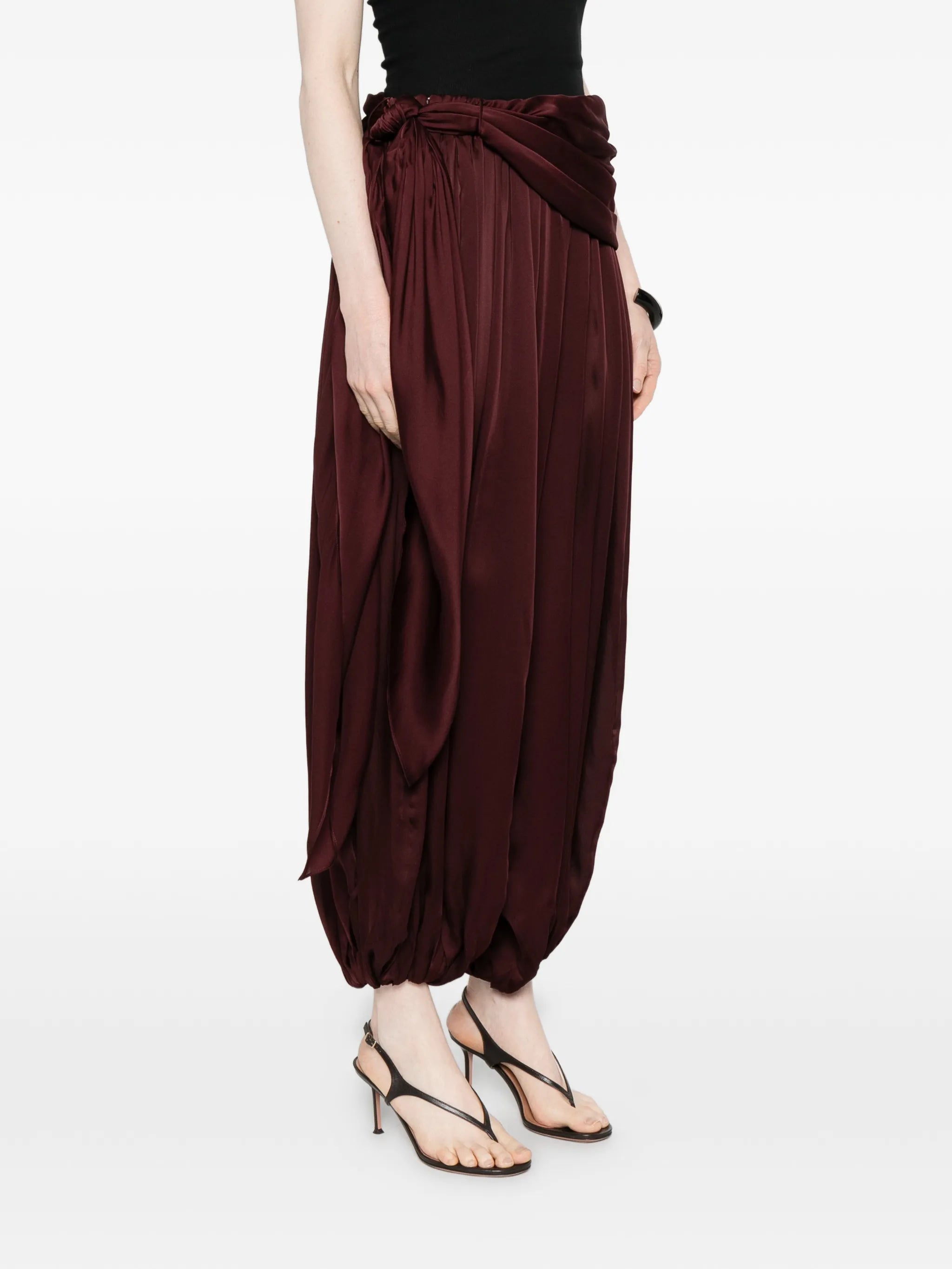 Luna Draped Harem trousers