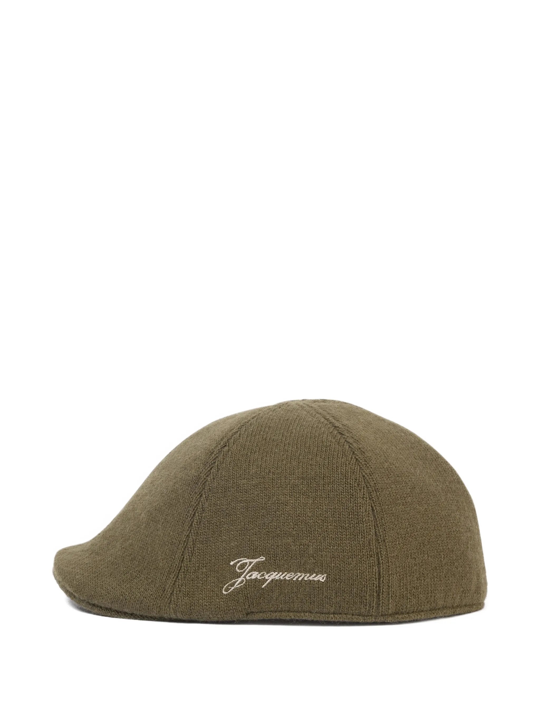 The Atelier- logo embroidery beret
