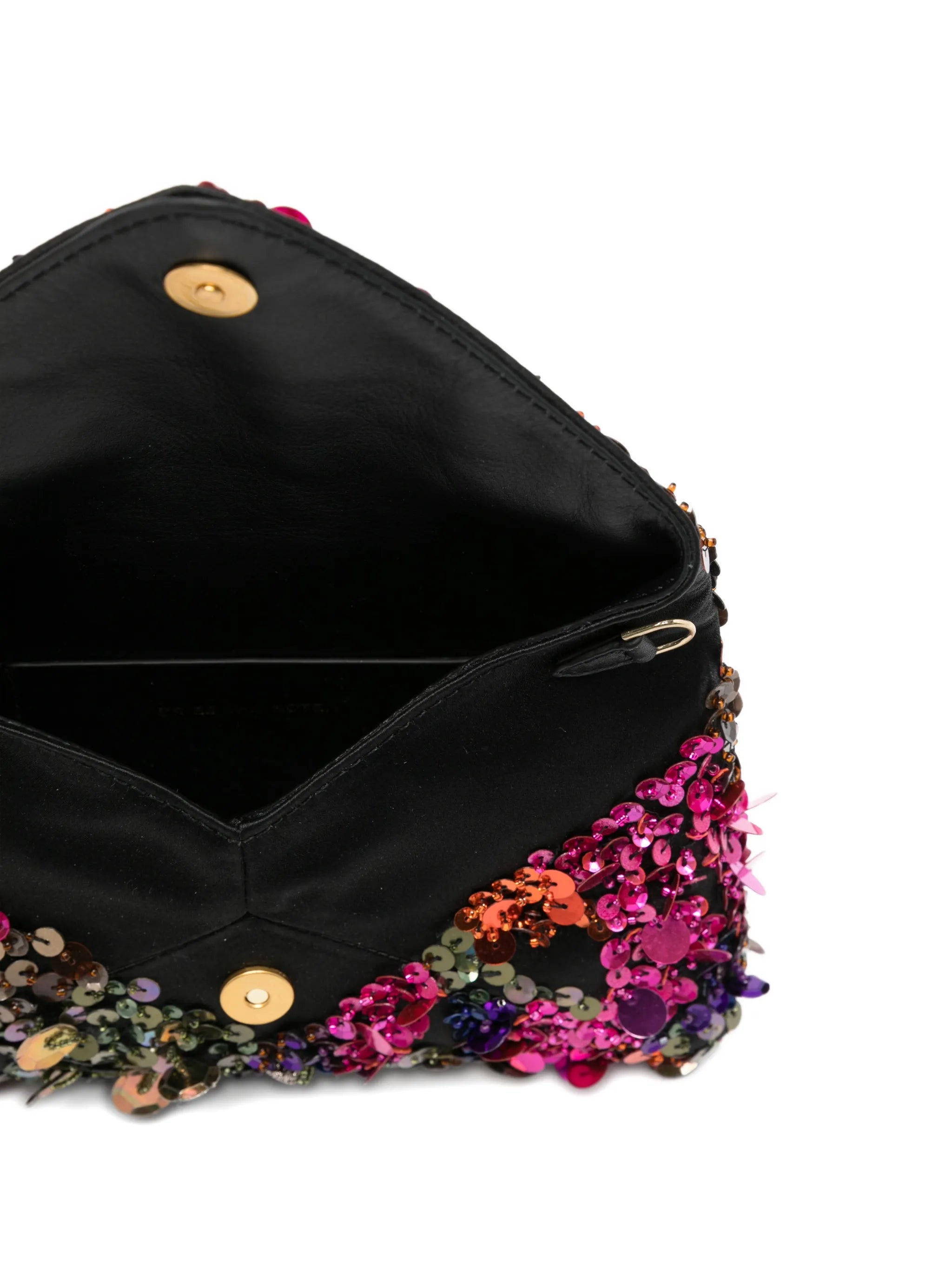 embellished clutch bag