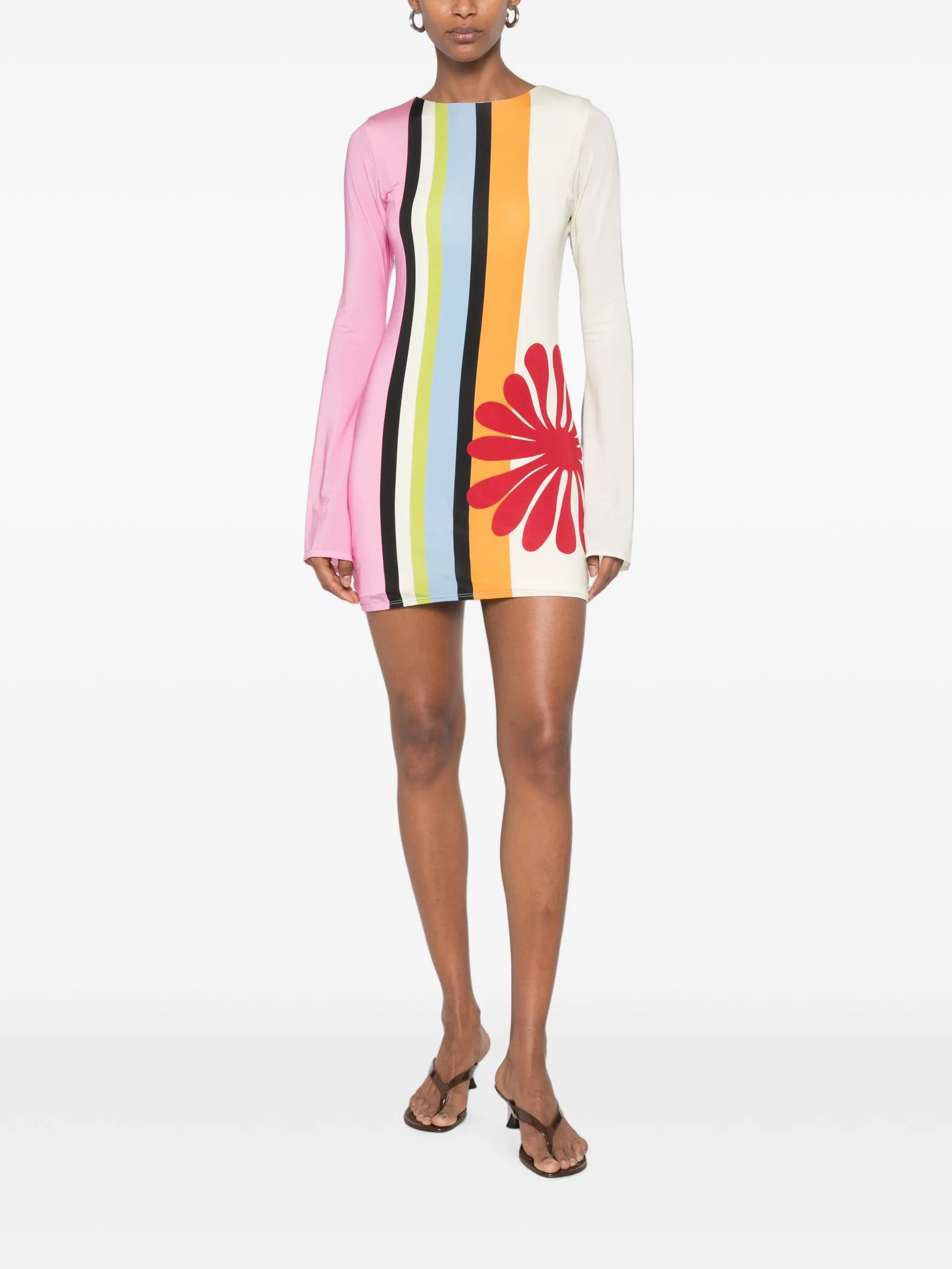 Maisha floral-print mini dress