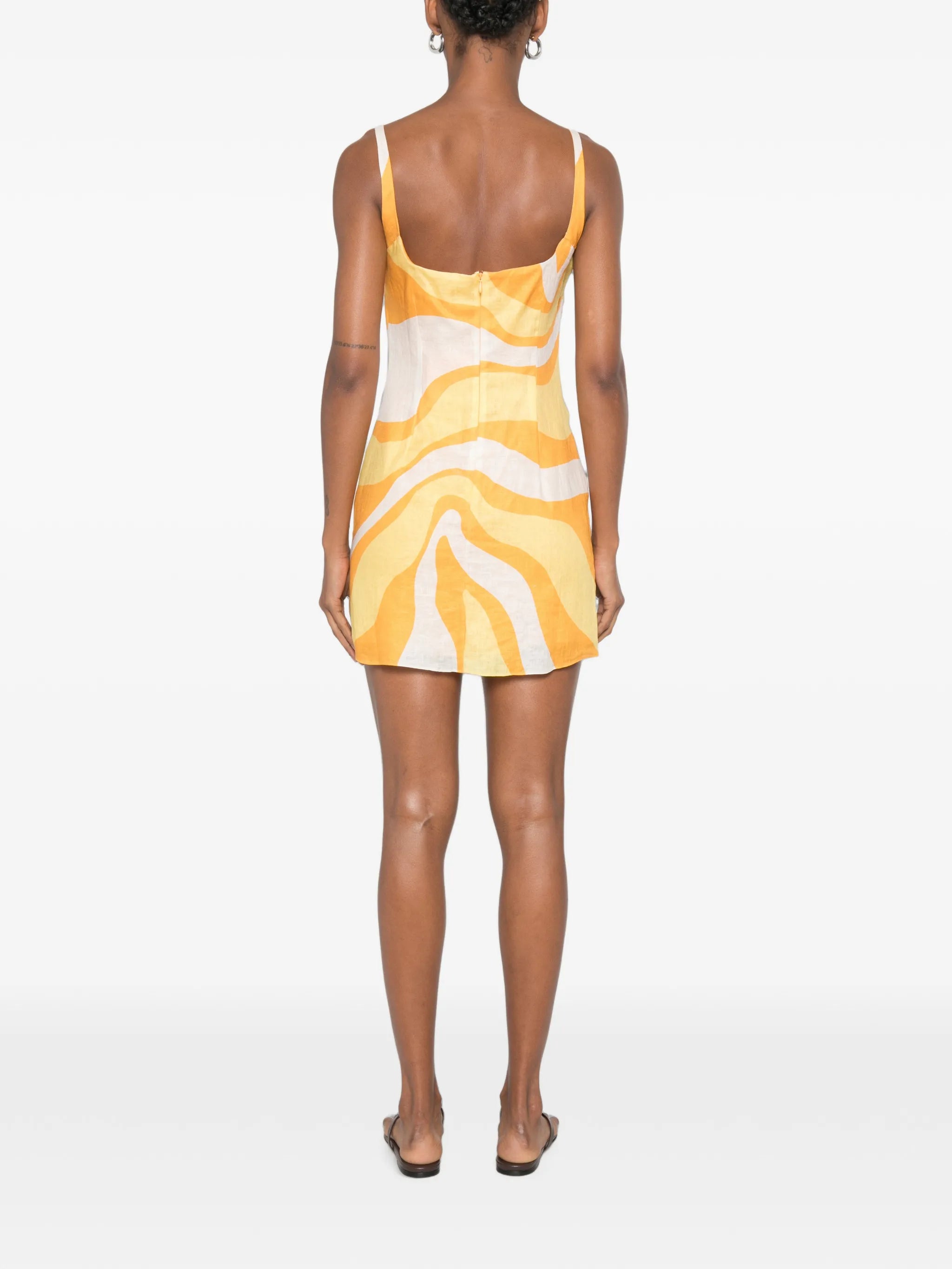 Siela abstract-print mini dress