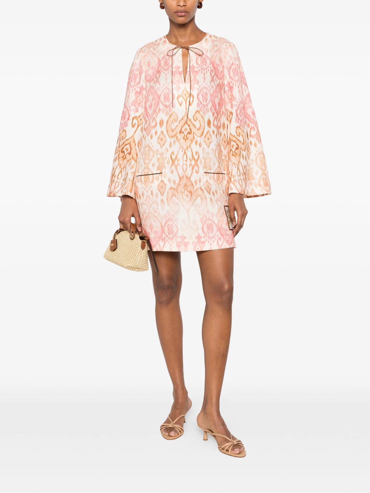 Aster shift mini dress