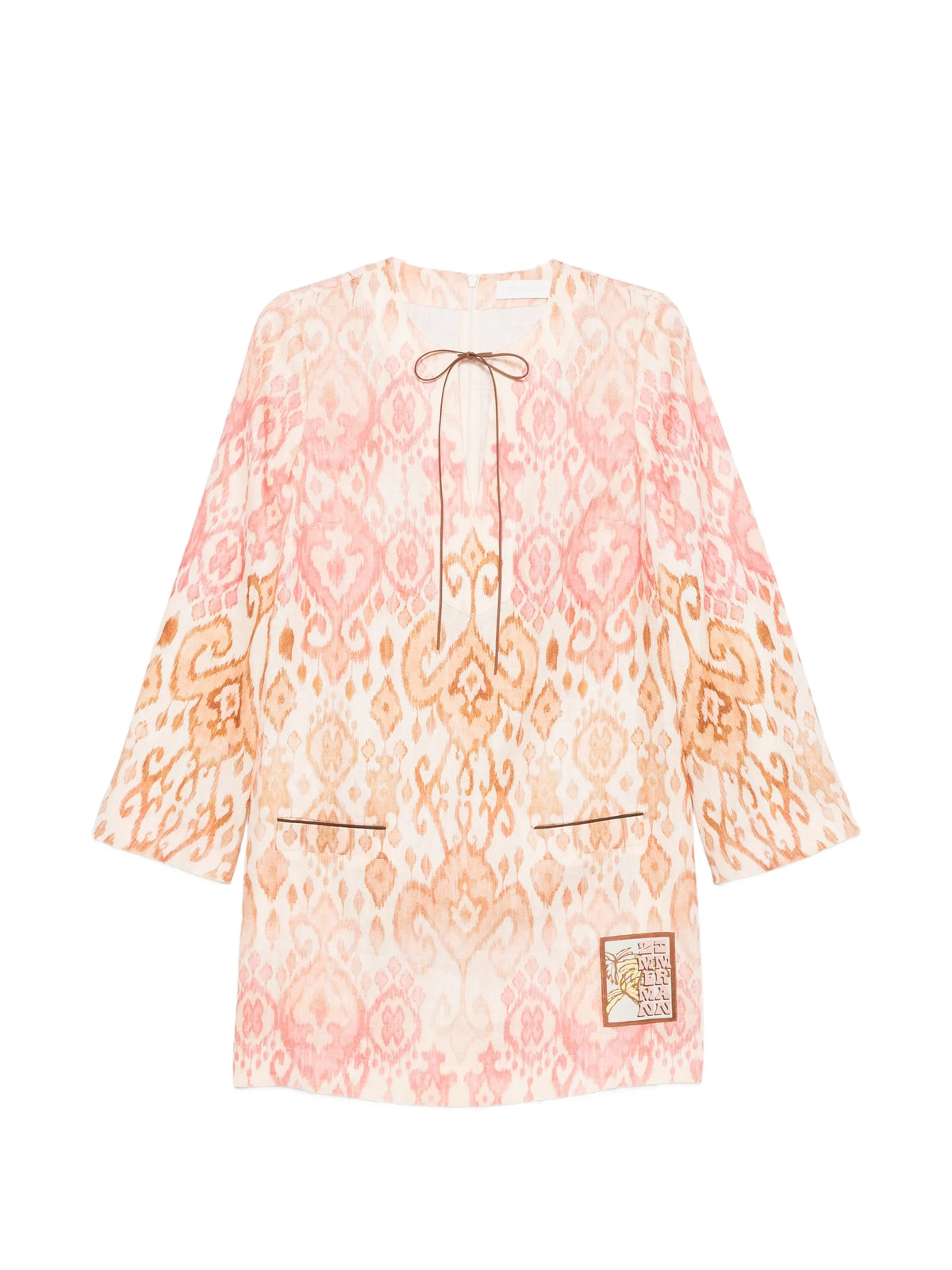 Aster shift mini dress
