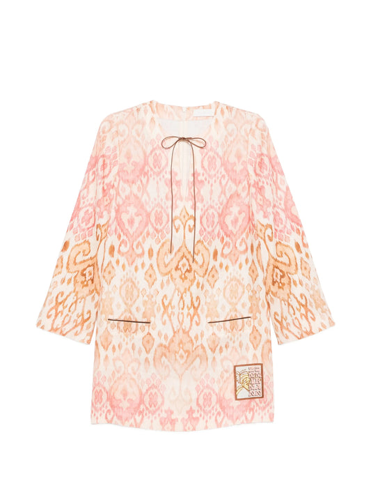 Aster shift mini dress