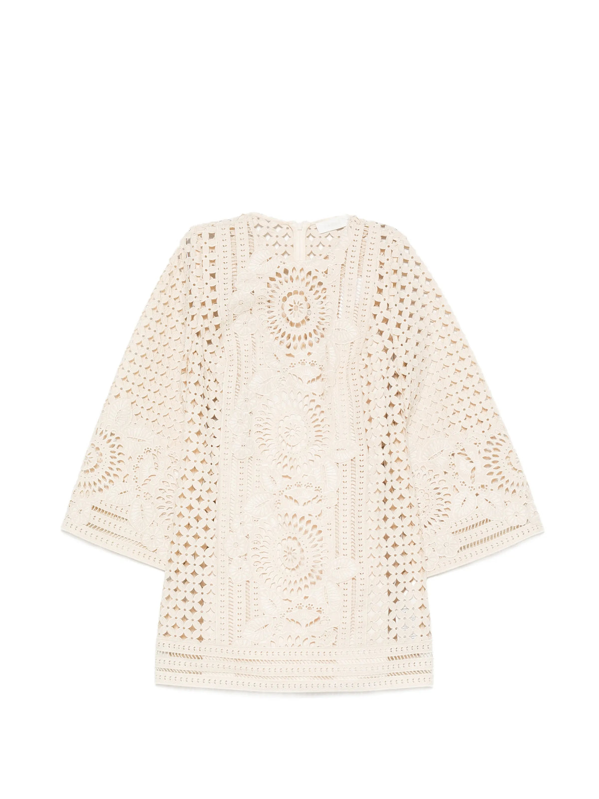 Indra embroidered mini dress