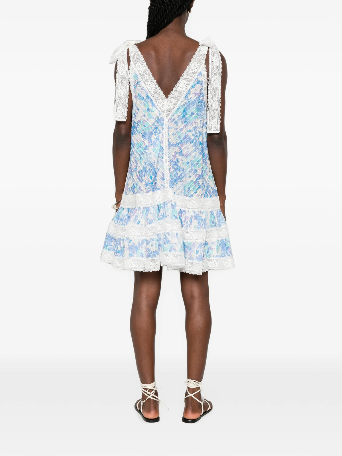 Solstice lantern mini dress