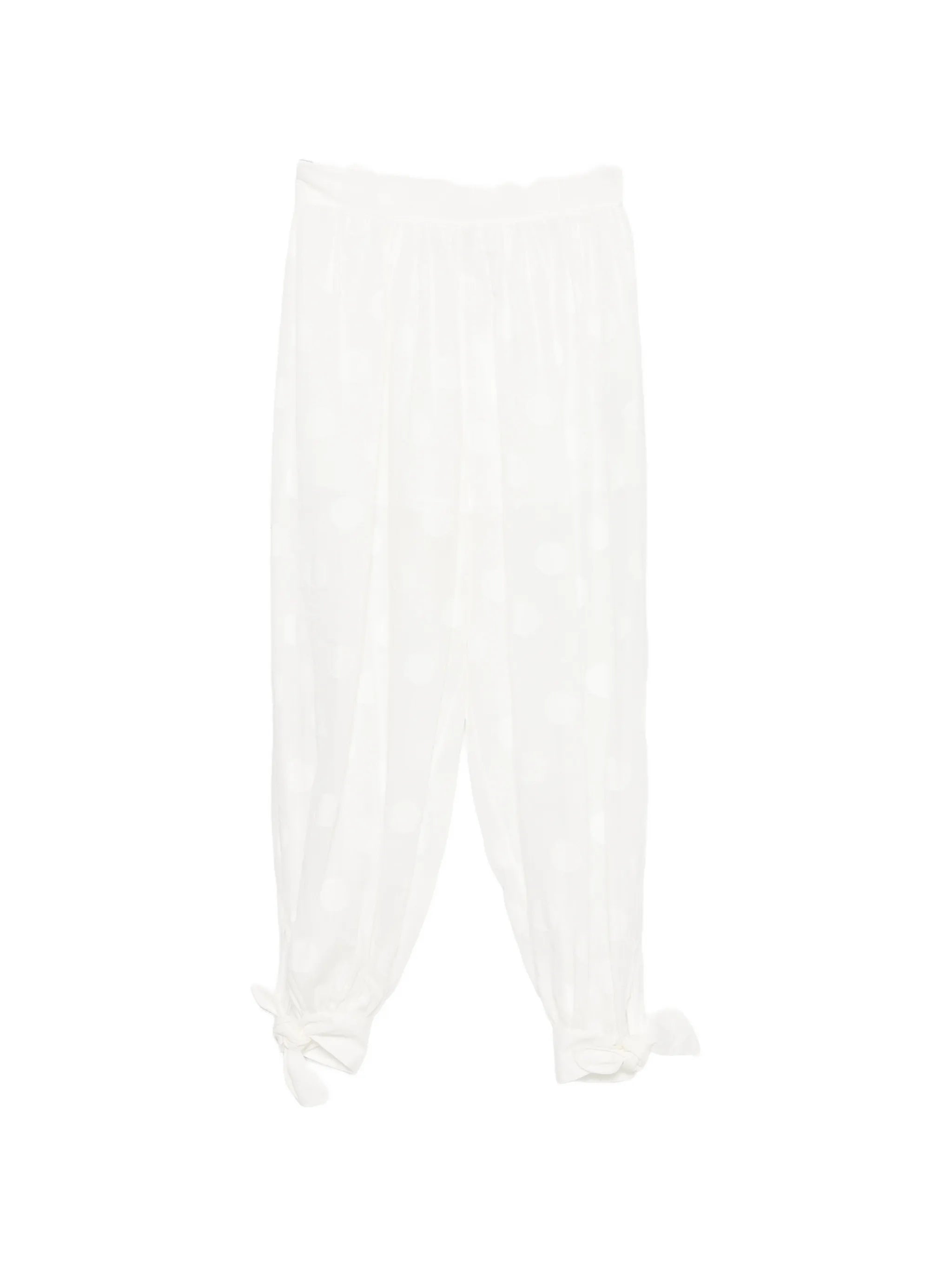 Solstice polka-dot trousers