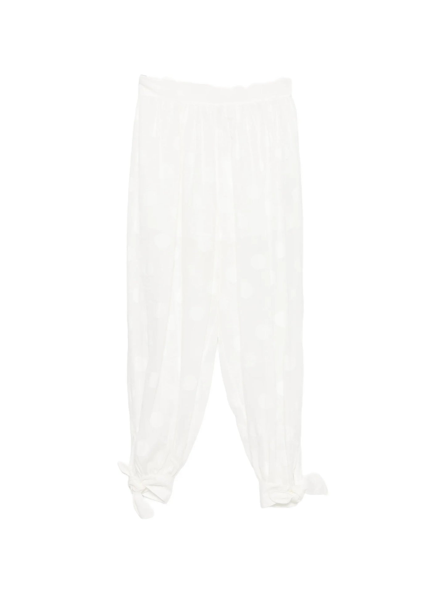 Solstice polka-dot trousers
