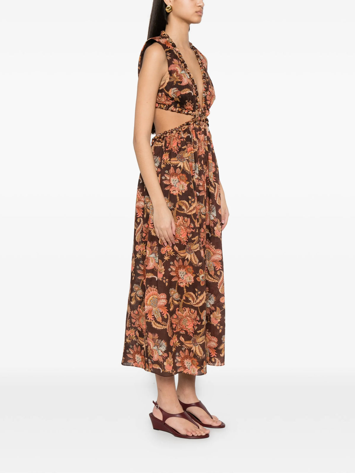 Aster midi dress