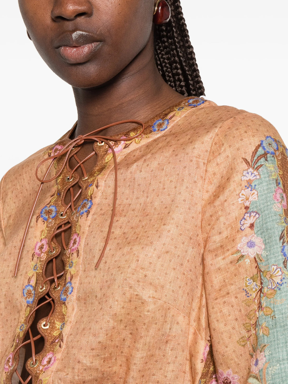 Indra tunic midi dress
