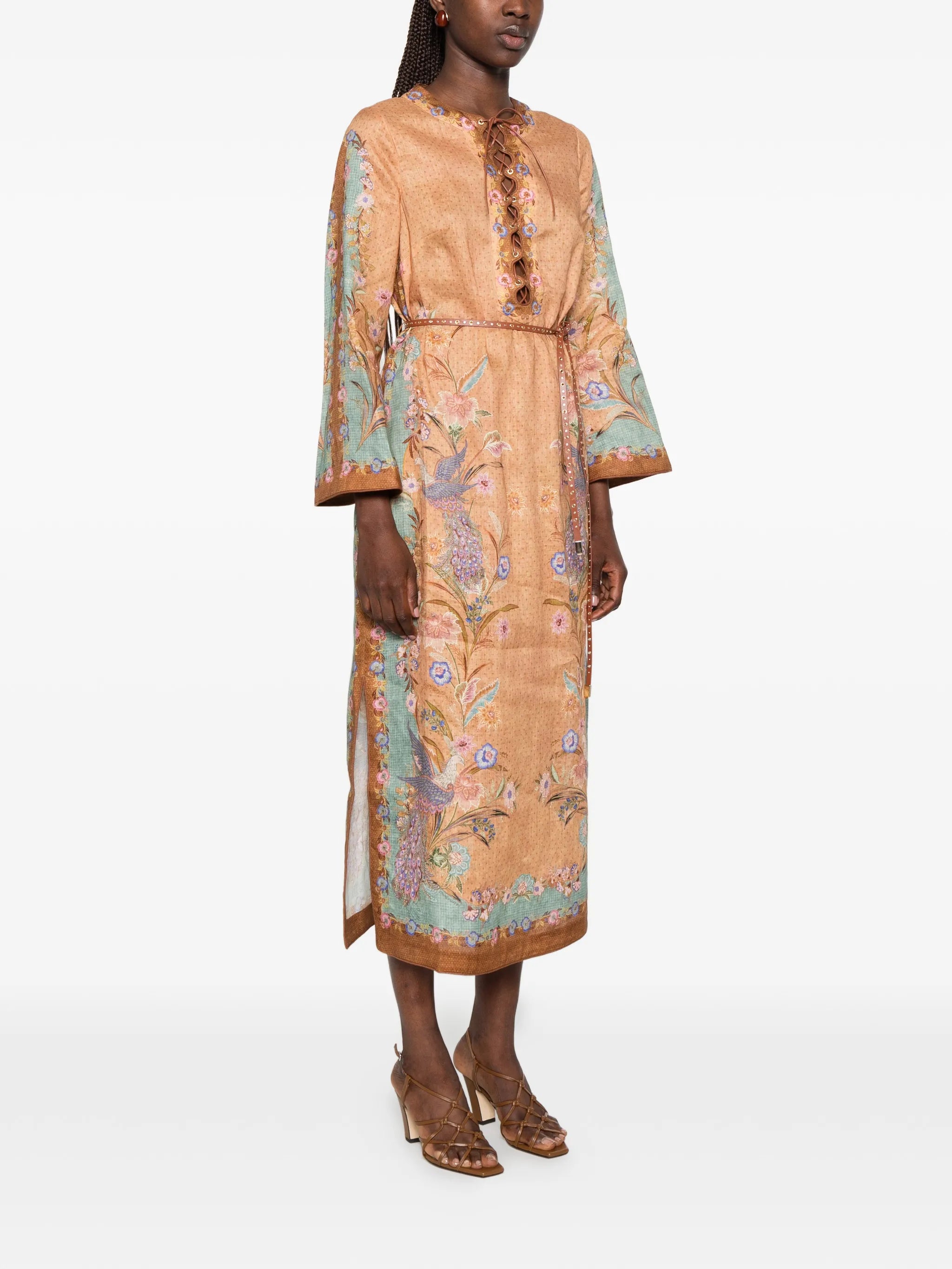 Indra tunic midi dress