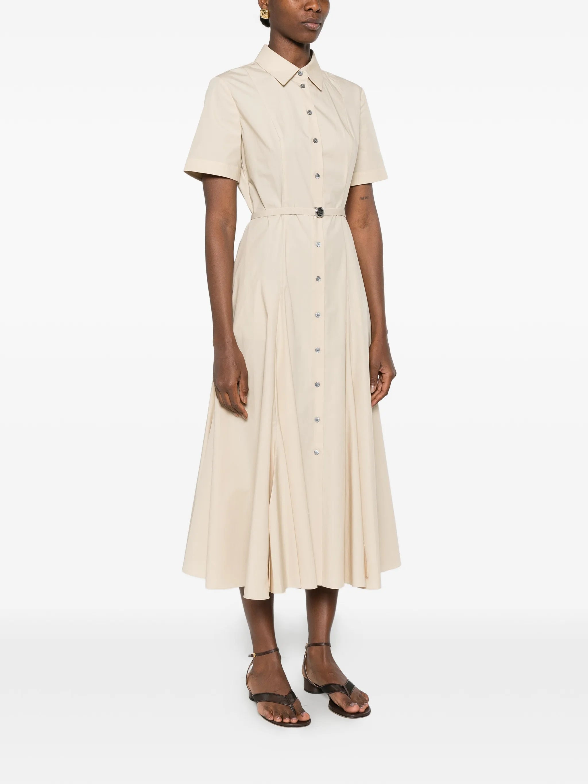 cotton shirtdress