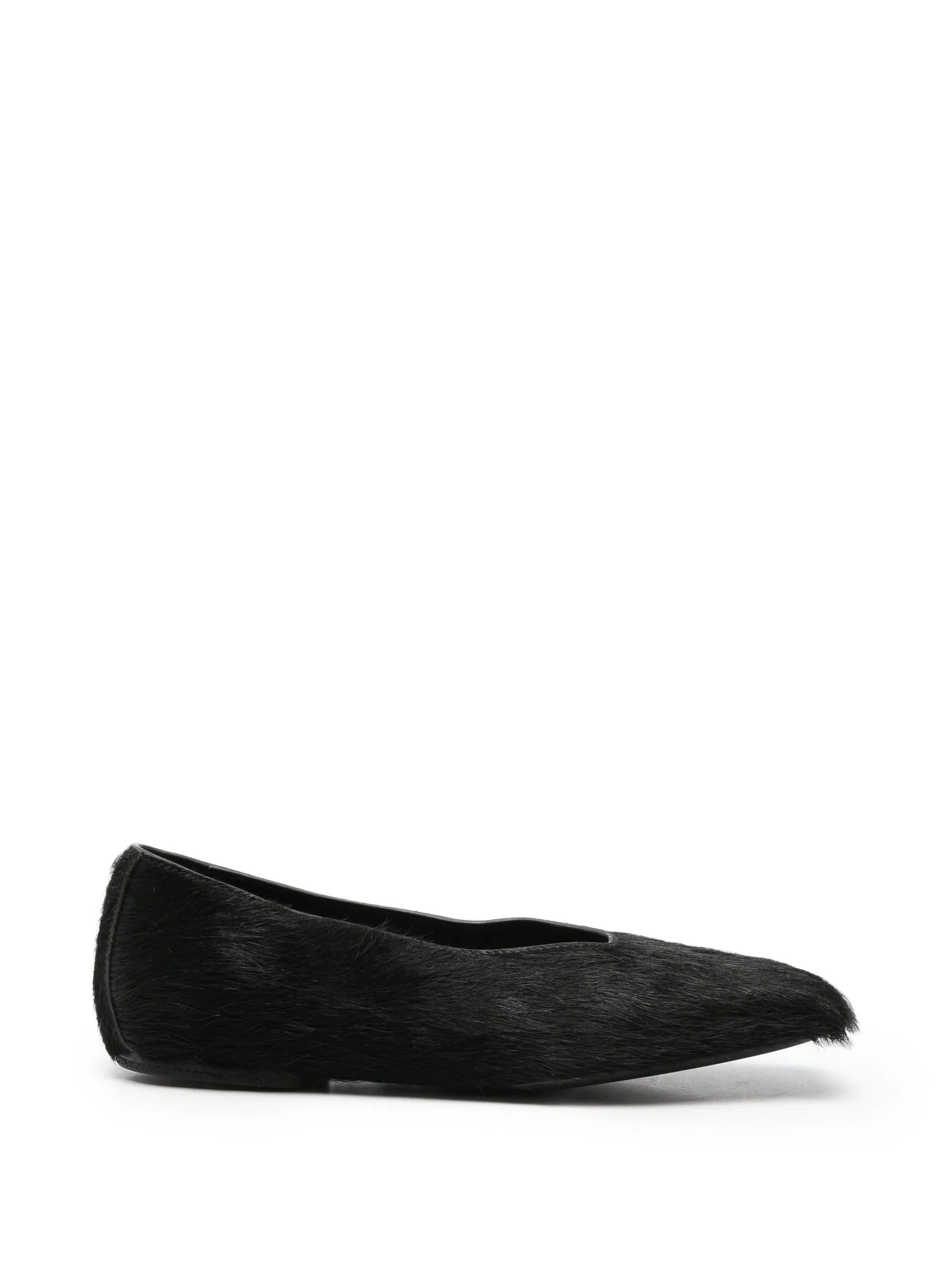 square-toe ballet flats