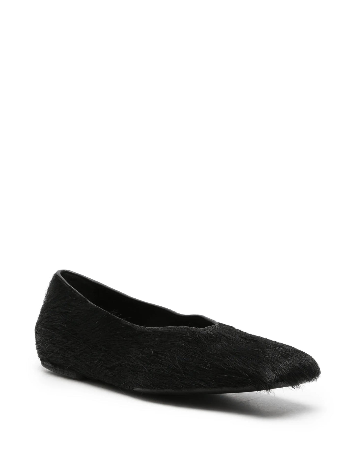 square-toe ballet flats