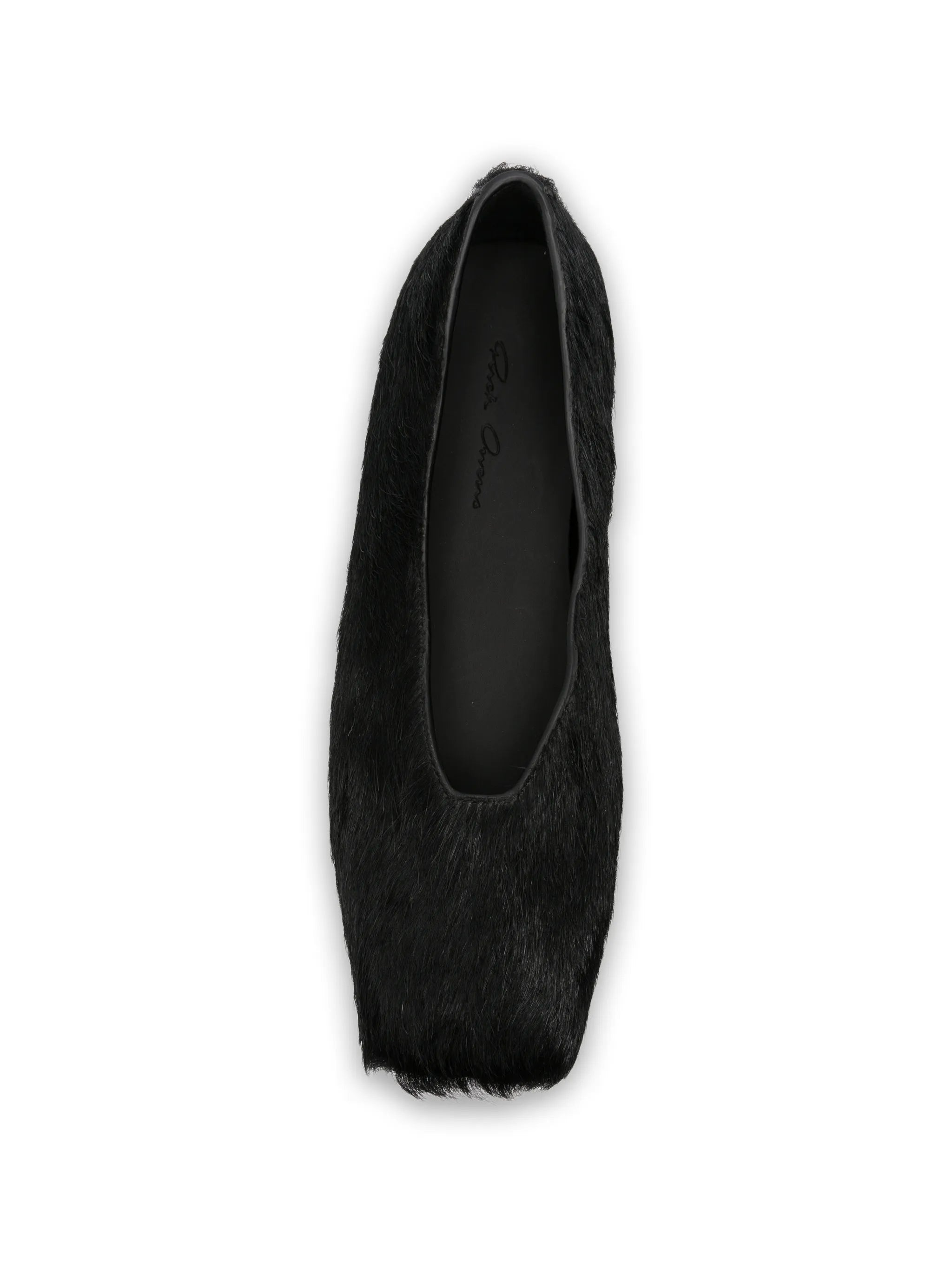 square-toe ballet flats