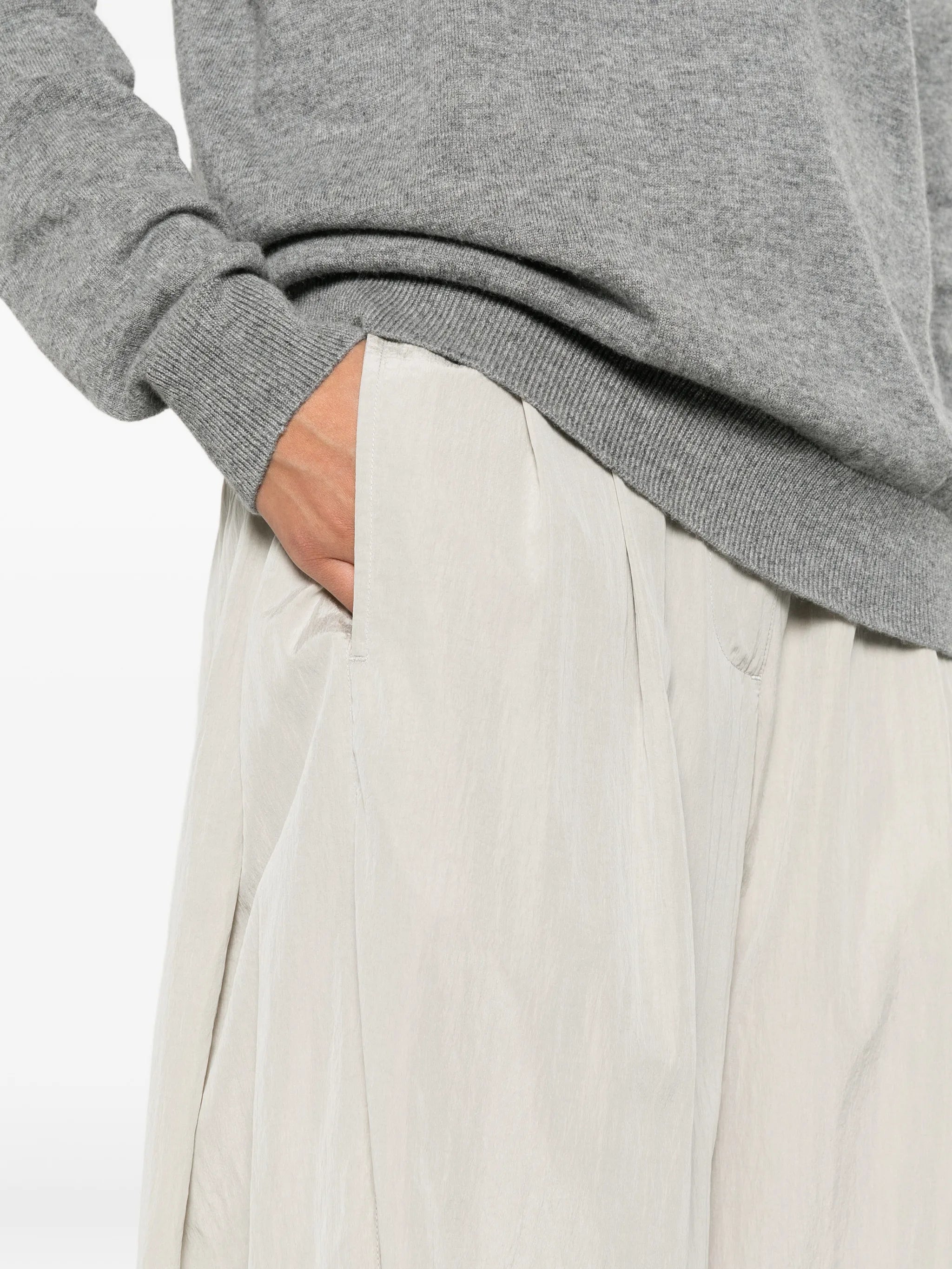 Iven pleated trousers