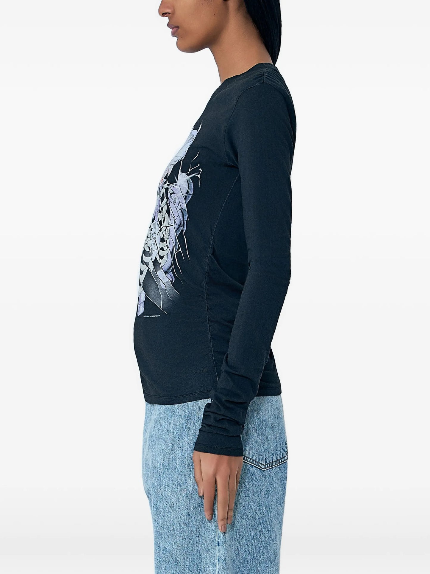 Strain Slim print long-sleeve T-shirt