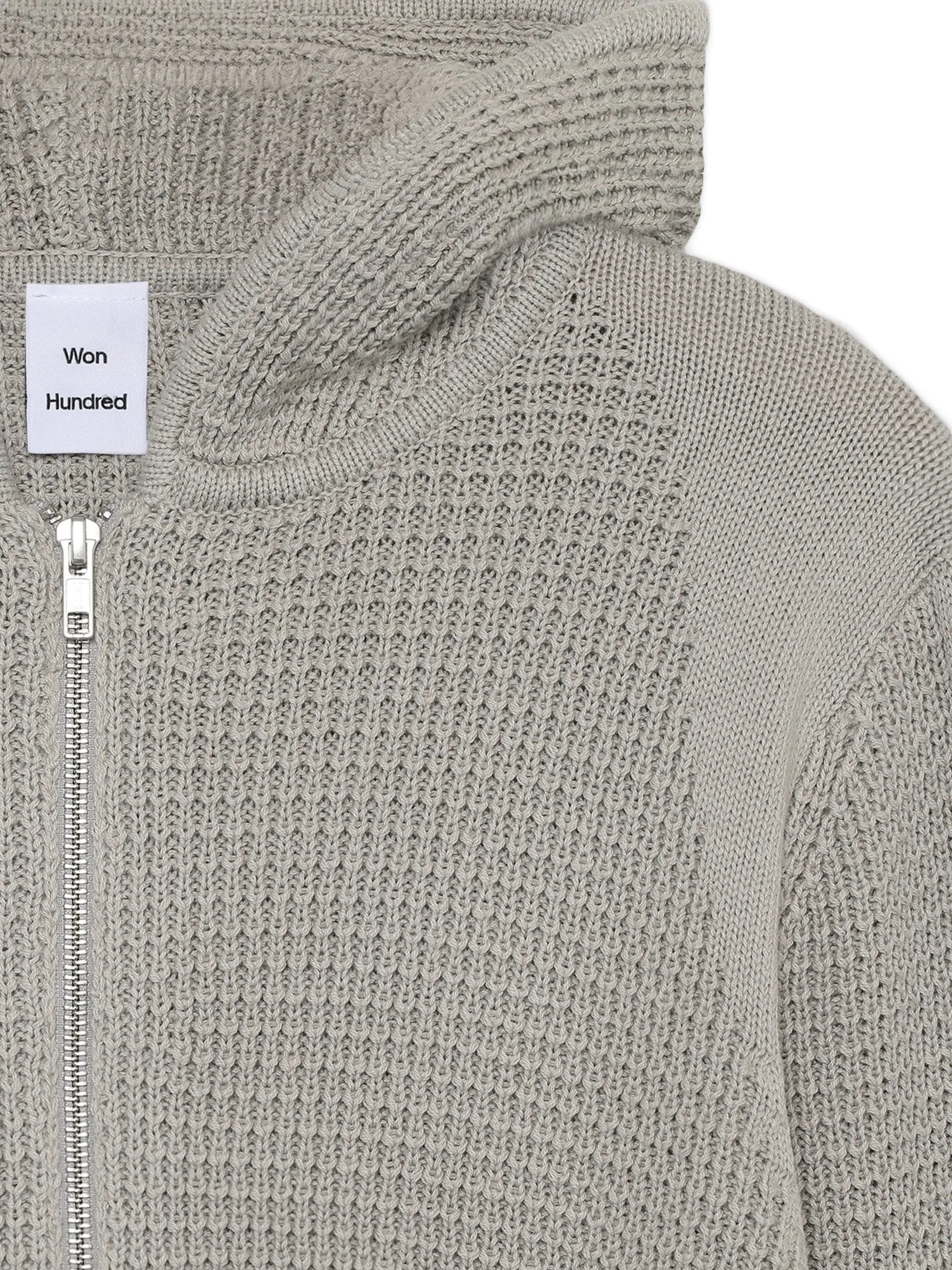 Glasgow knitted hoodie