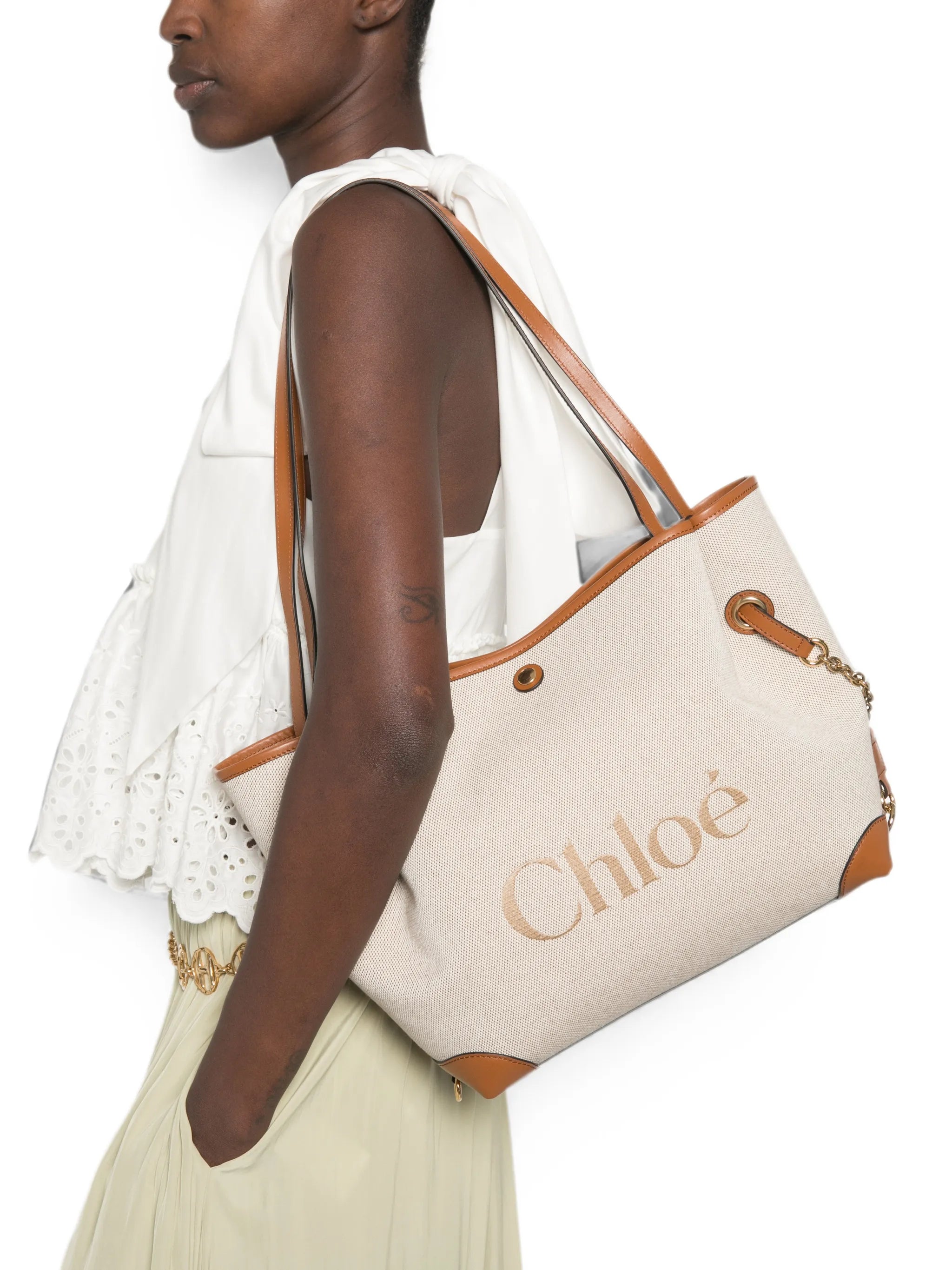 Clover canvas tote bag