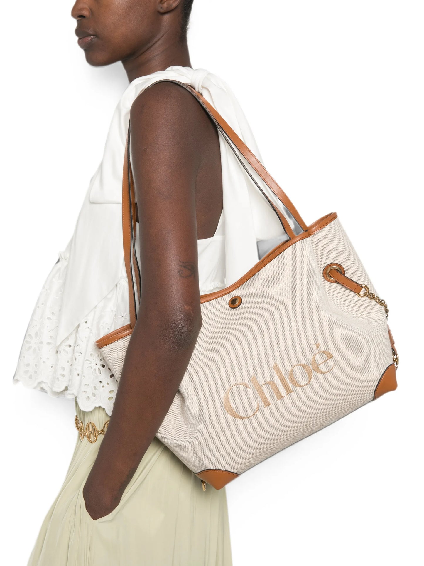 Clover canvas tote bag
