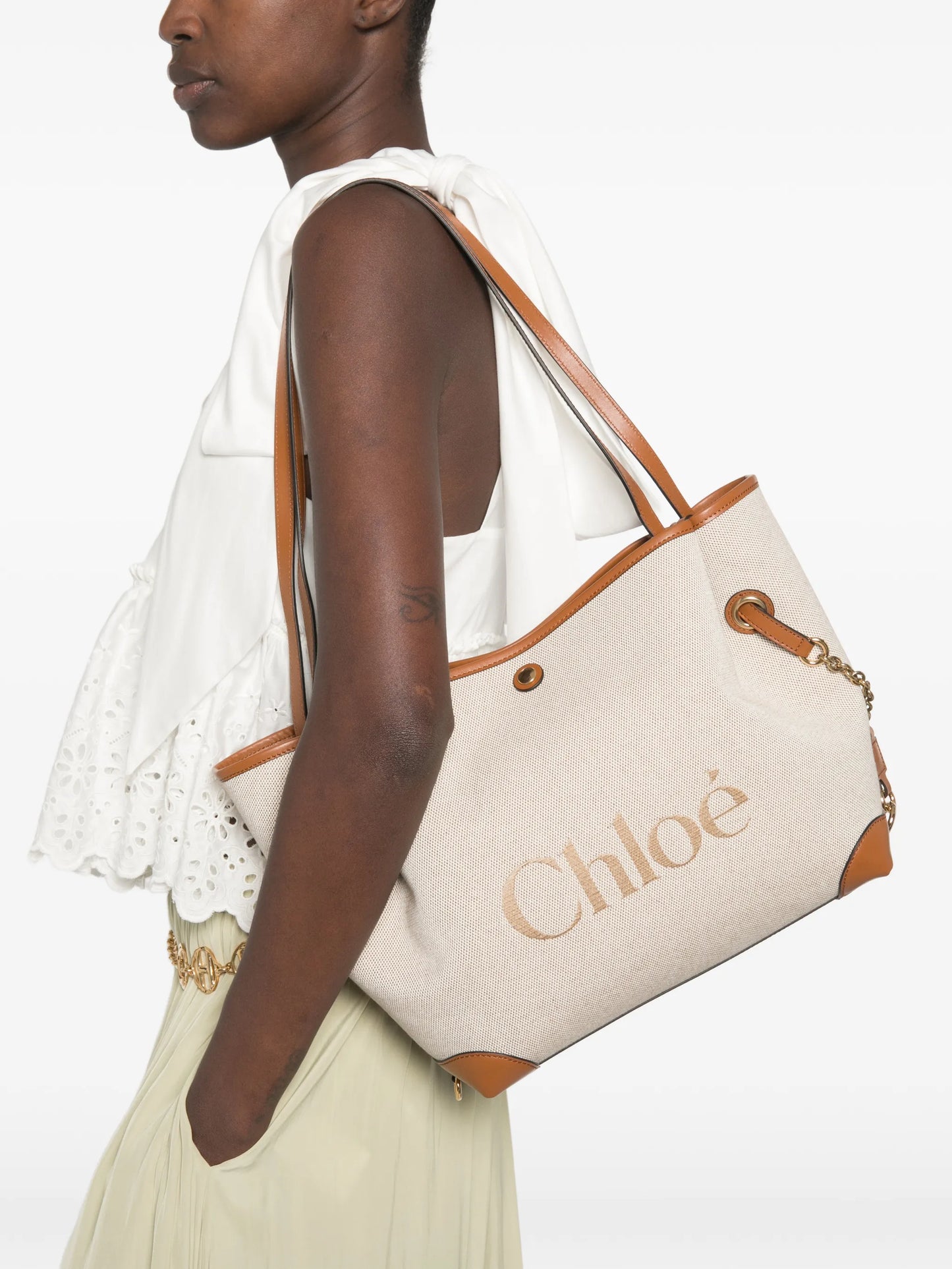 Clover canvas tote bag