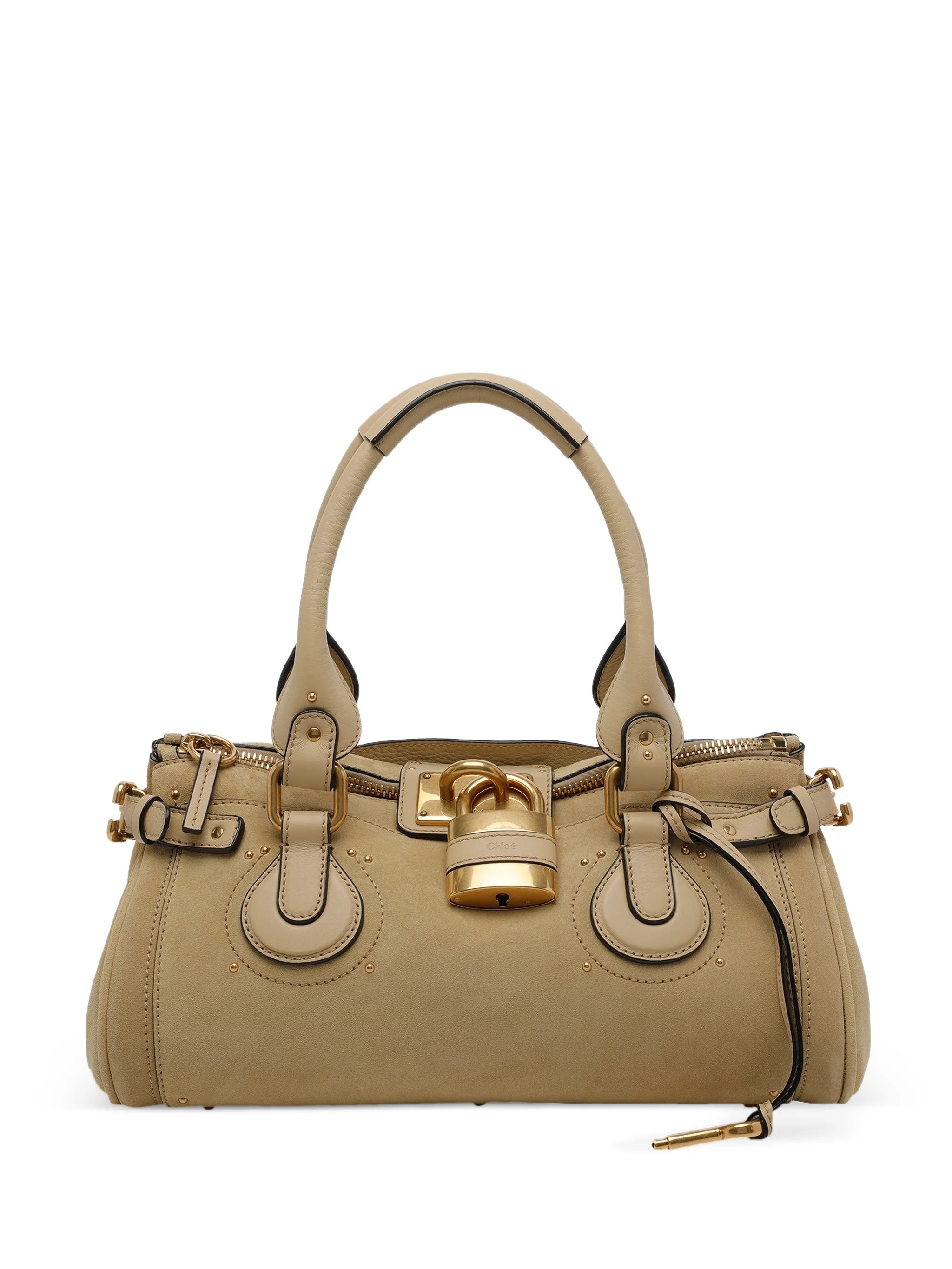 Paddington suede handbag
