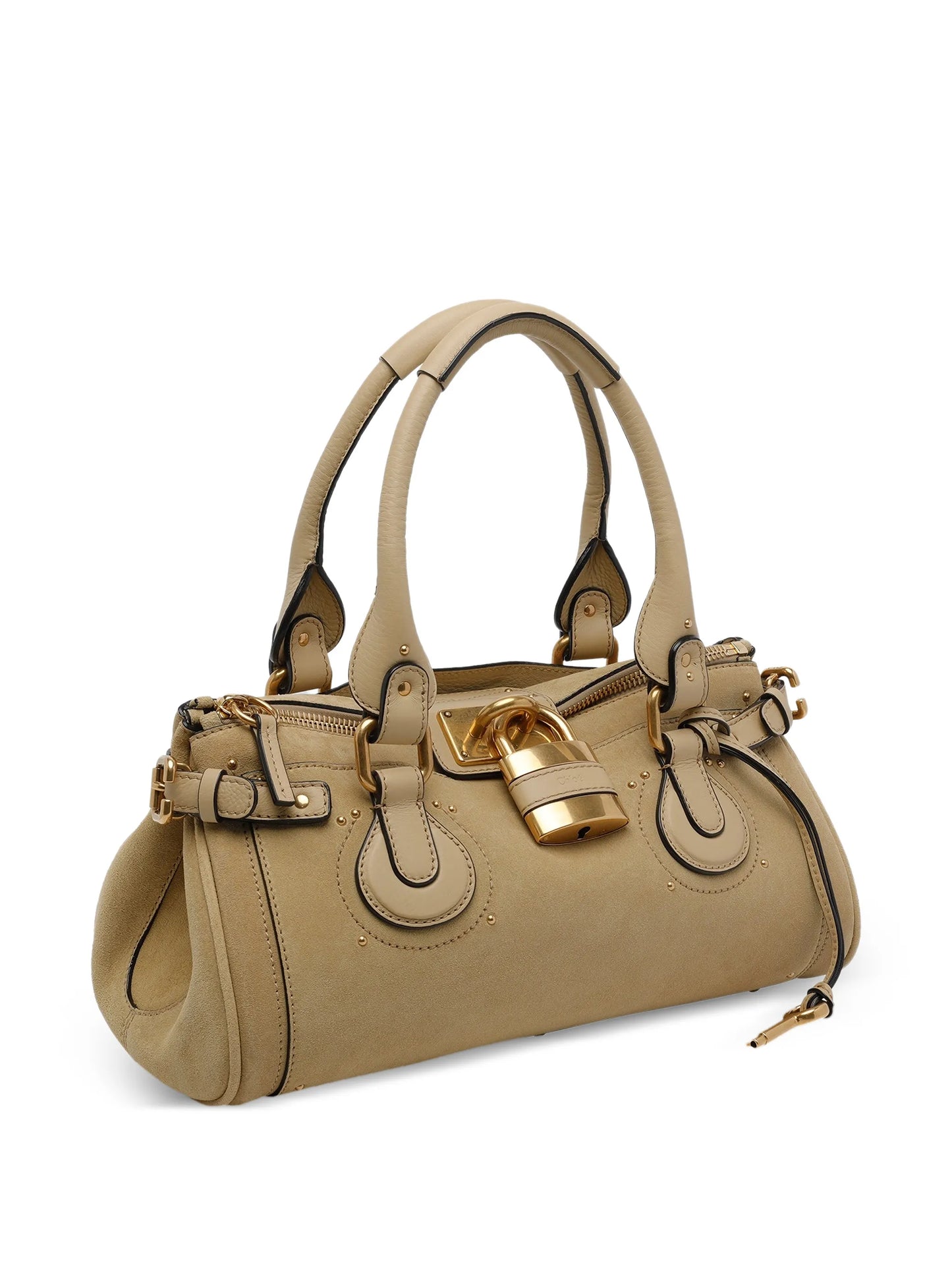 Paddington suede handbag