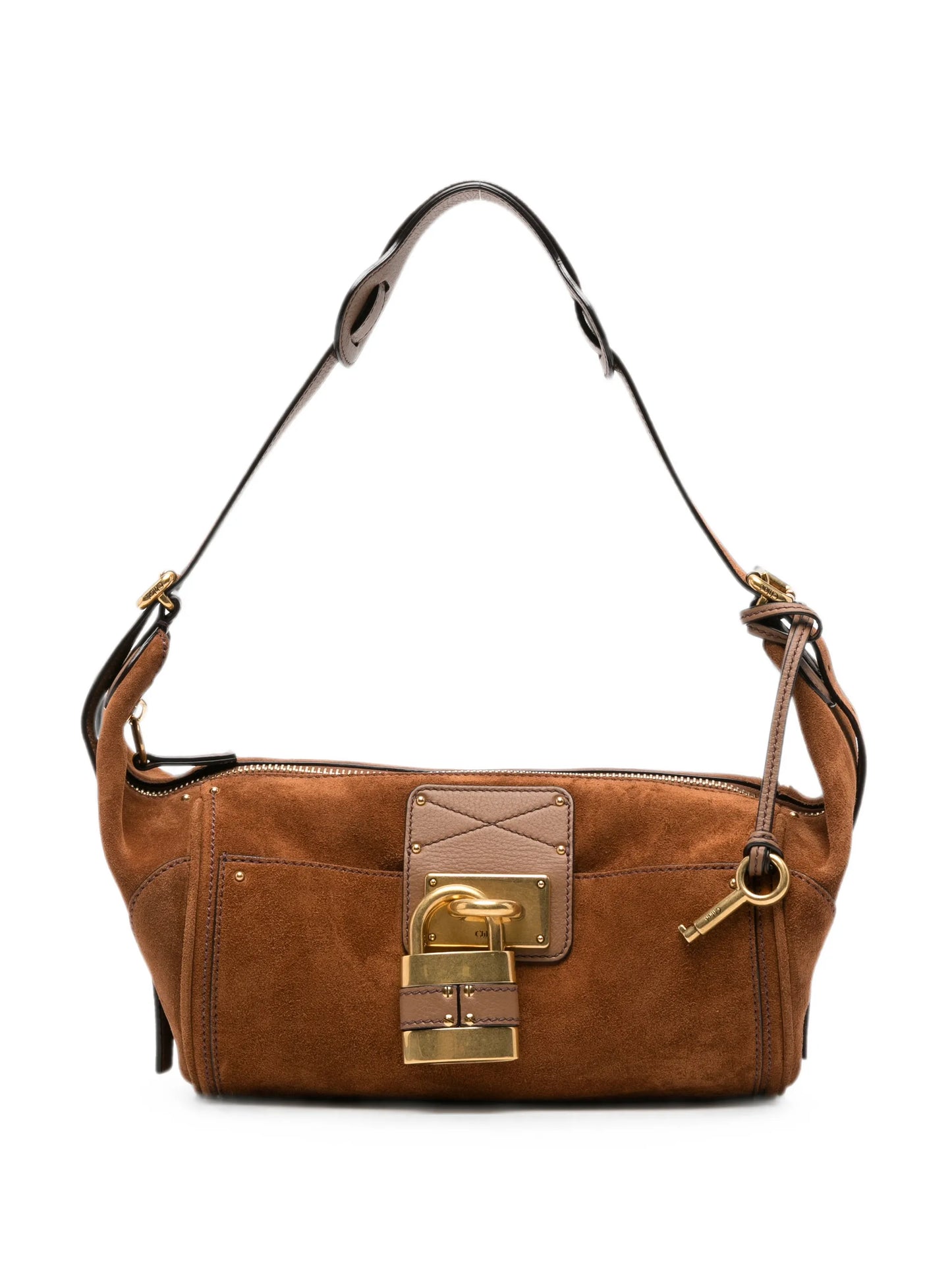 Paddington suede cross body bag