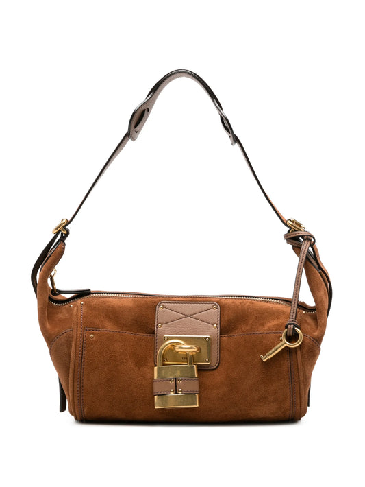Paddington suede cross body bag