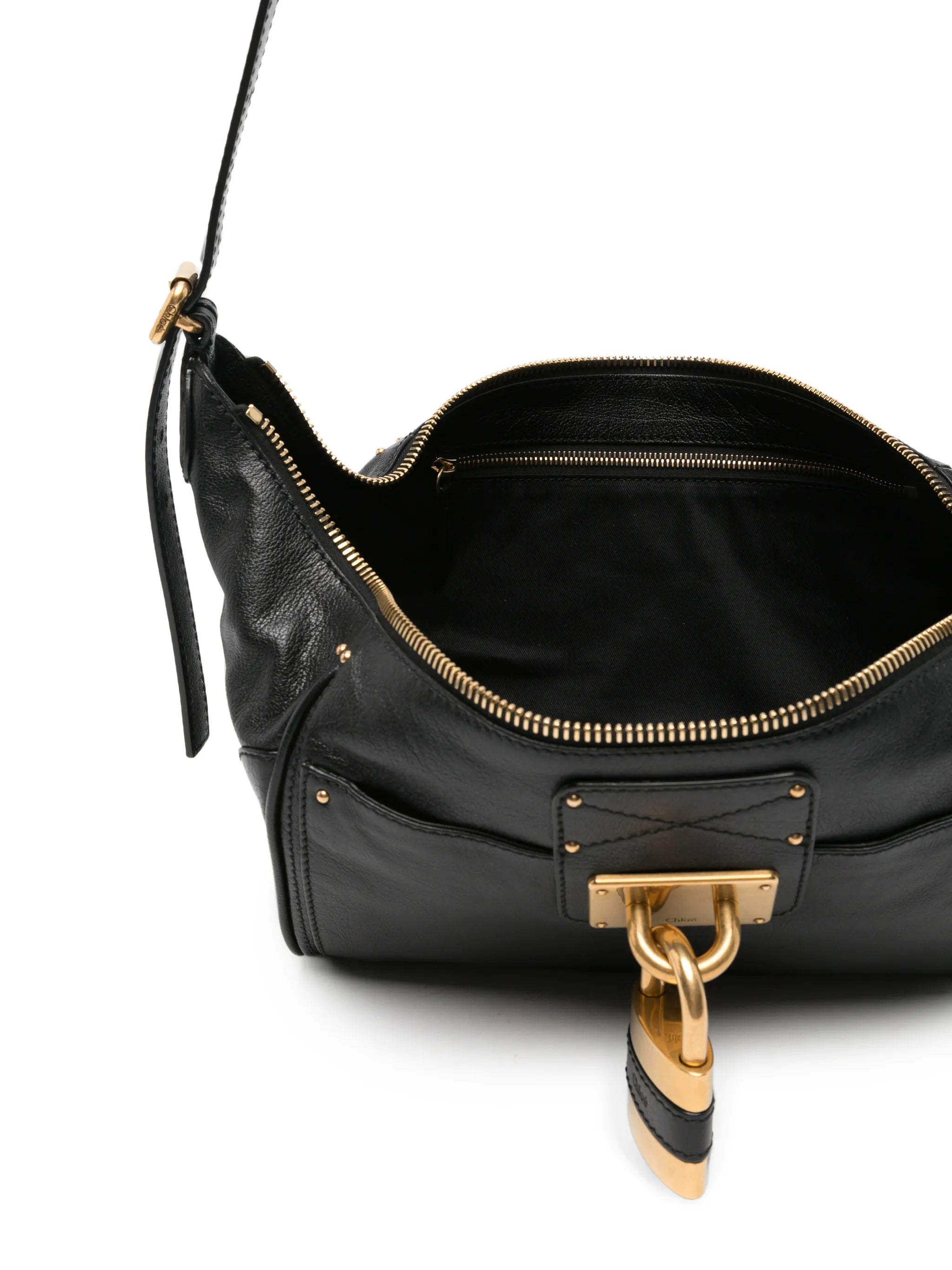 Paddington grained-leather shoulder bag