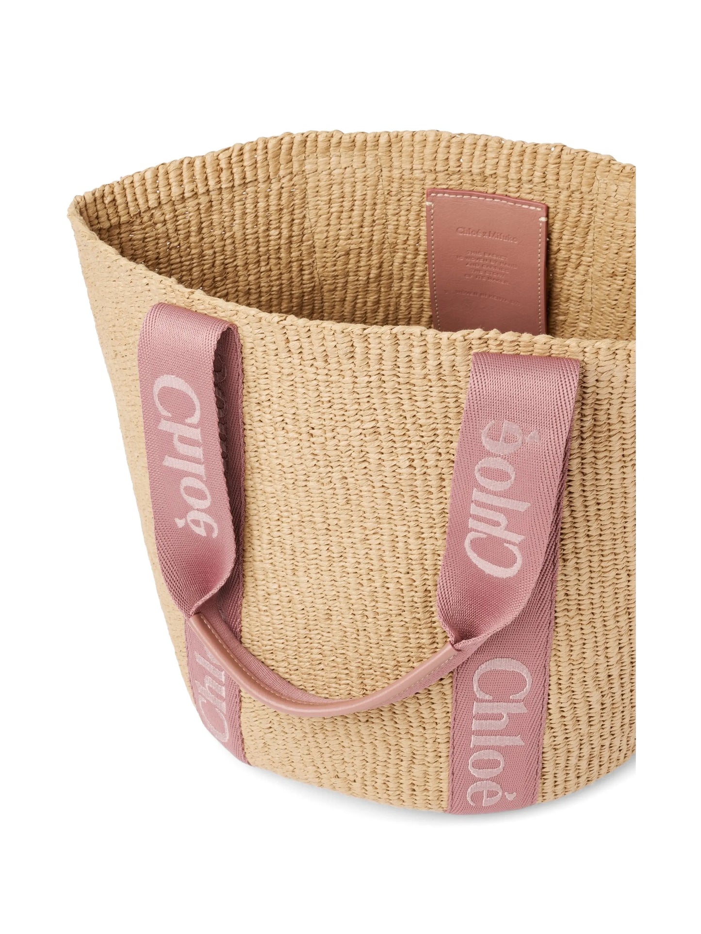 large Woody logo-embroidered tote bag