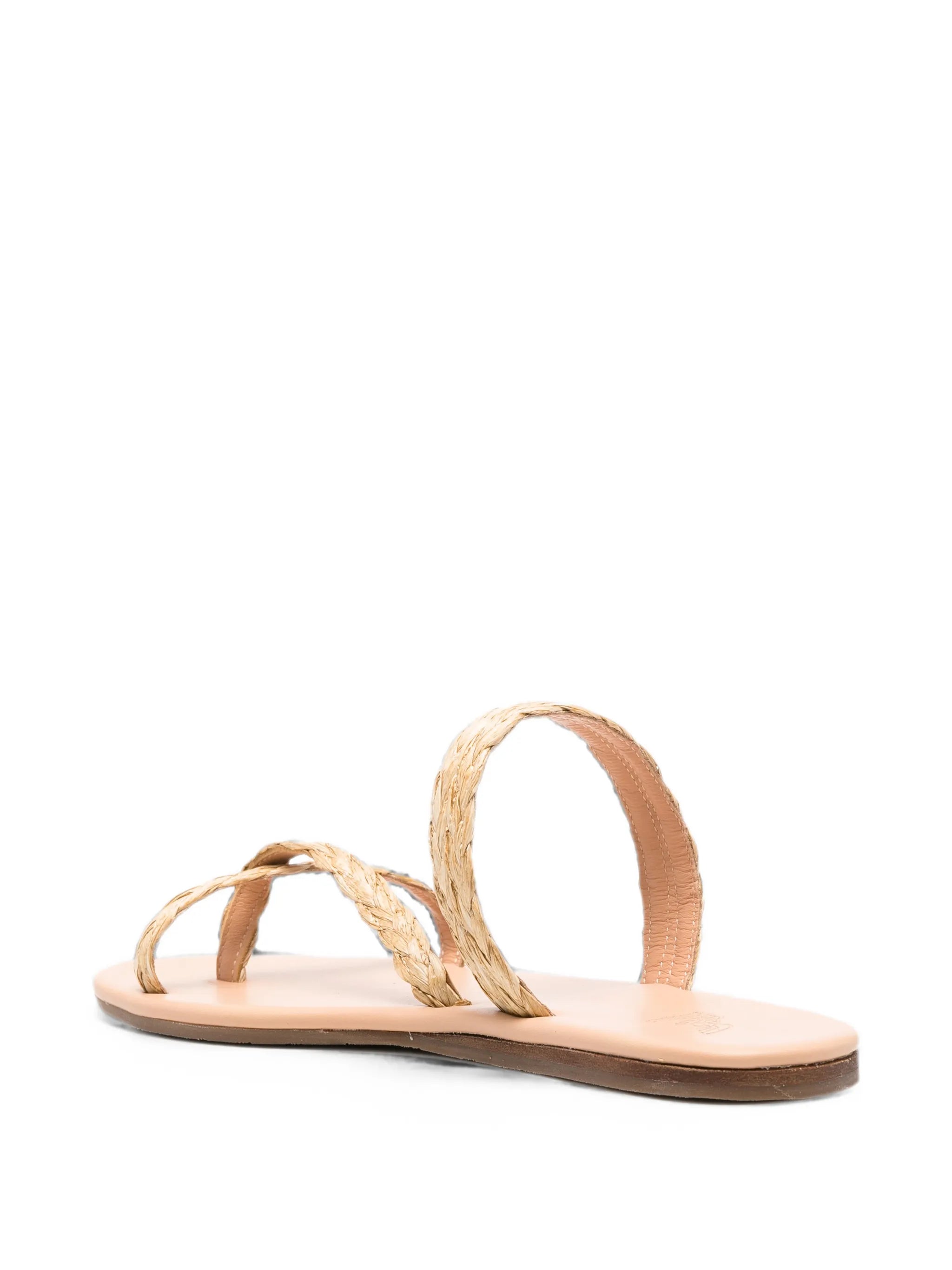 Daphnae raffia sandals