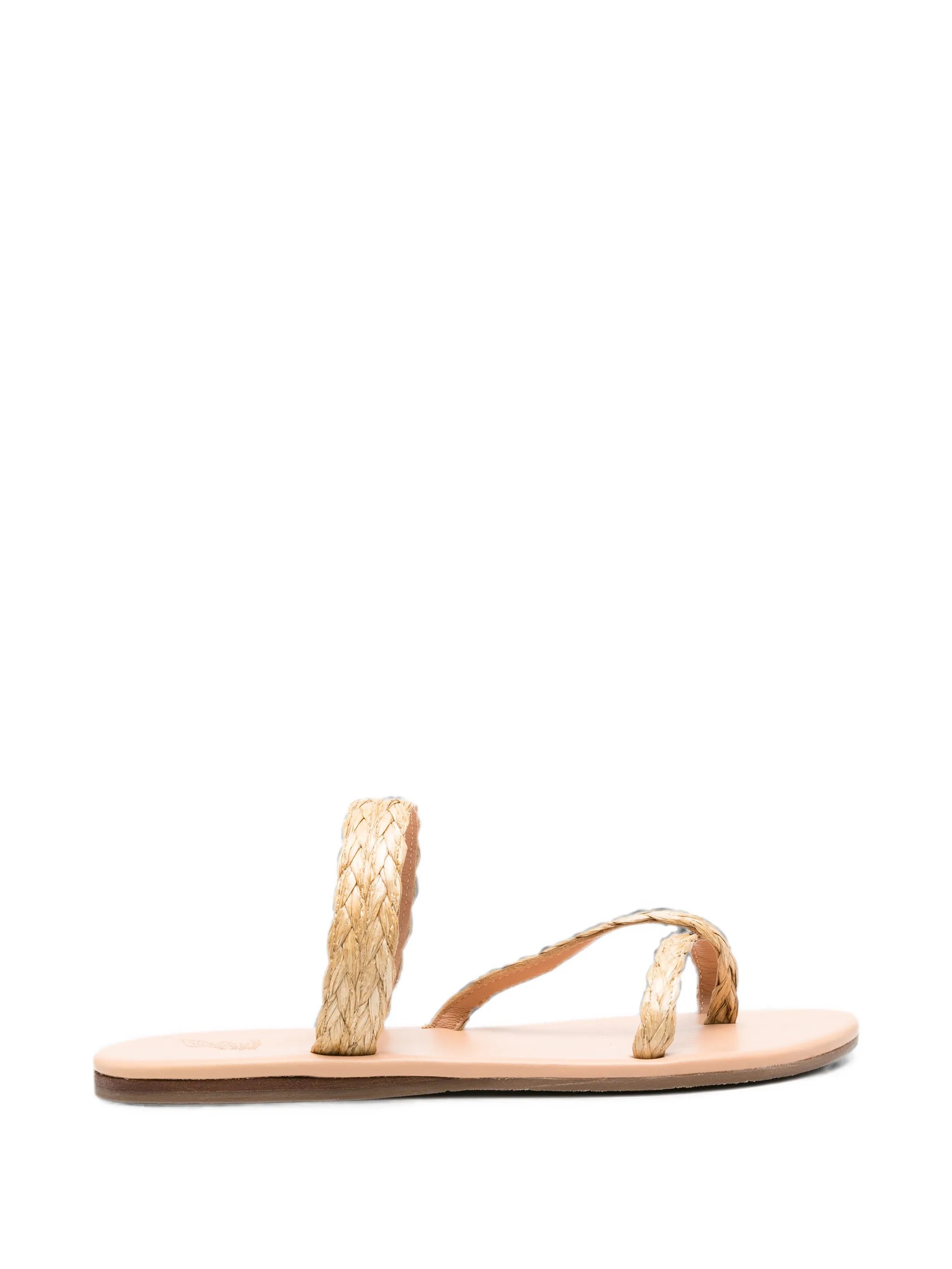 Daphnae raffia sandals