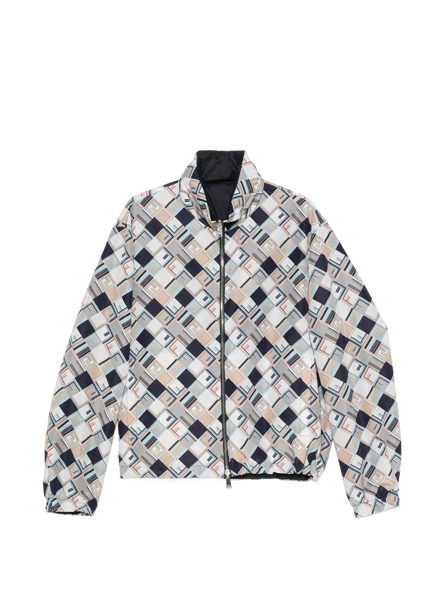 FF-print reversible jacket