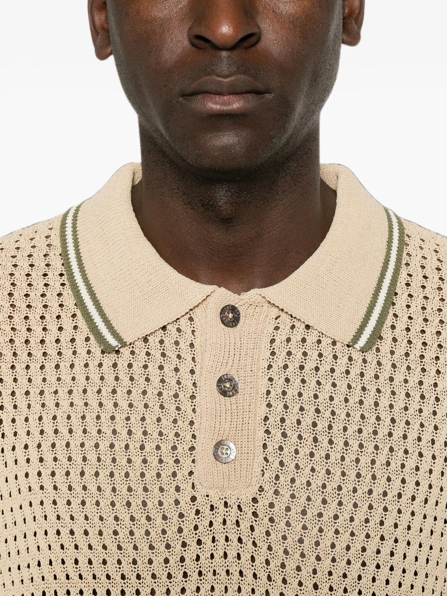 Bennett knitted polo shirt