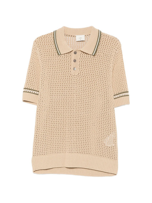 Bennett knitted polo shirt
