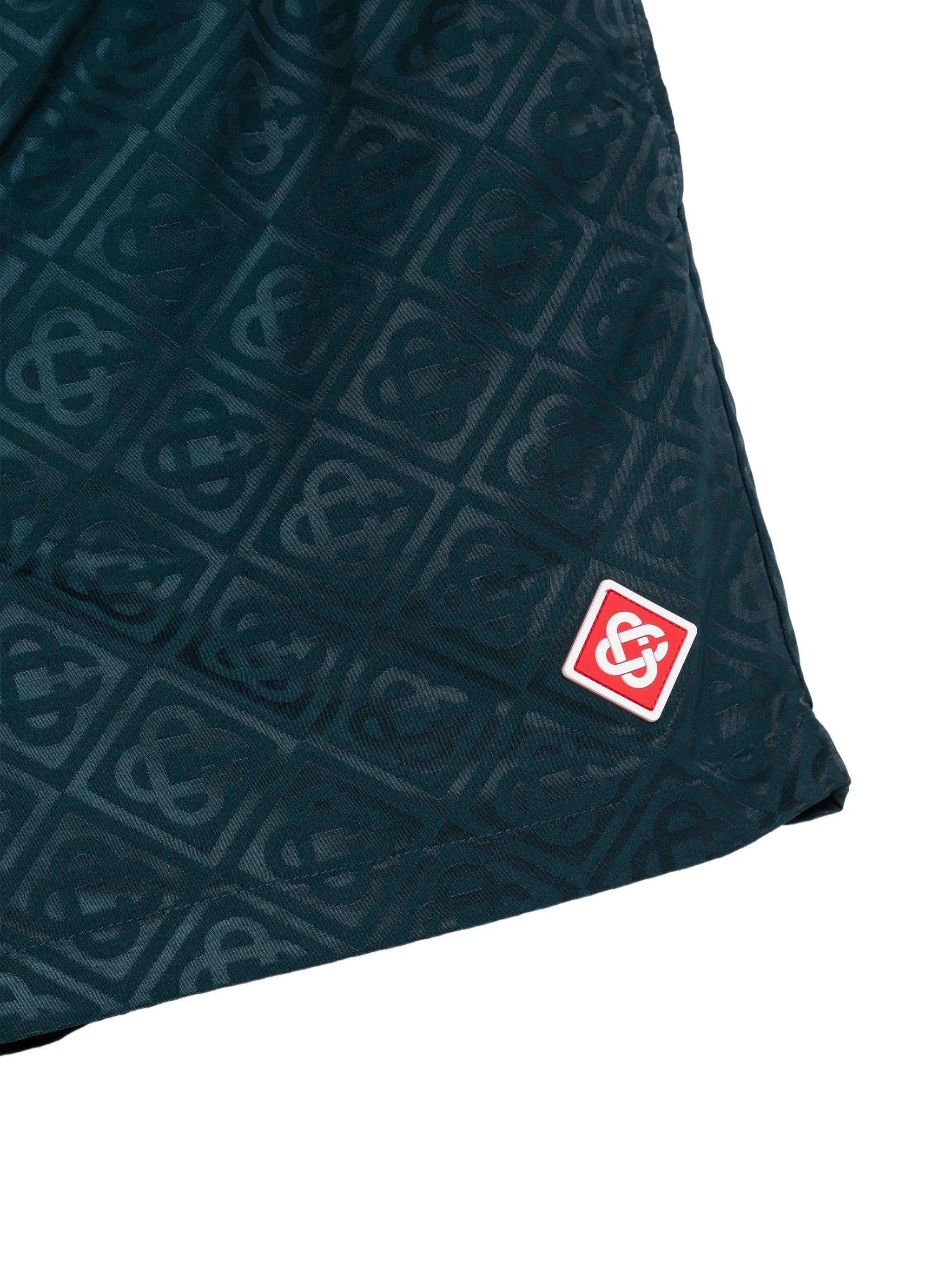 monogram jacquard swim shorts