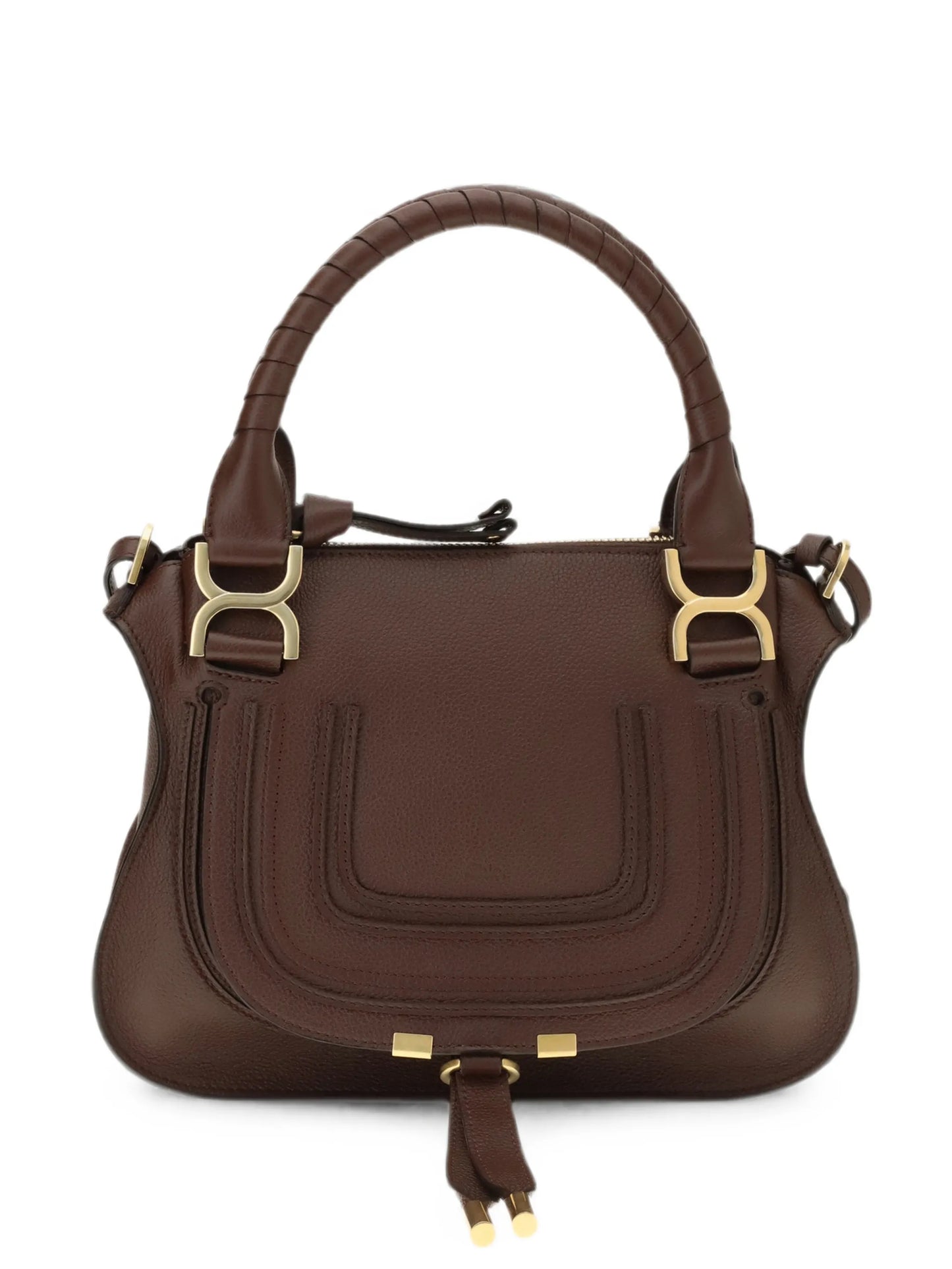 CHLOE MARCIE GRAINED LEATHER SHOULDER BAG