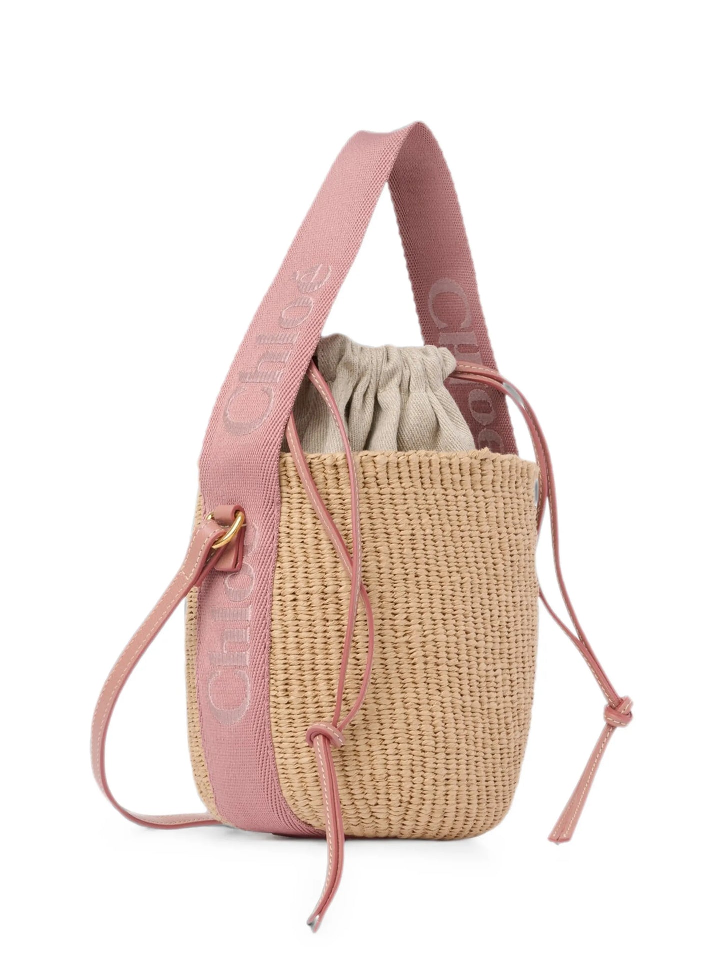 small Woody drawstring bucket bag