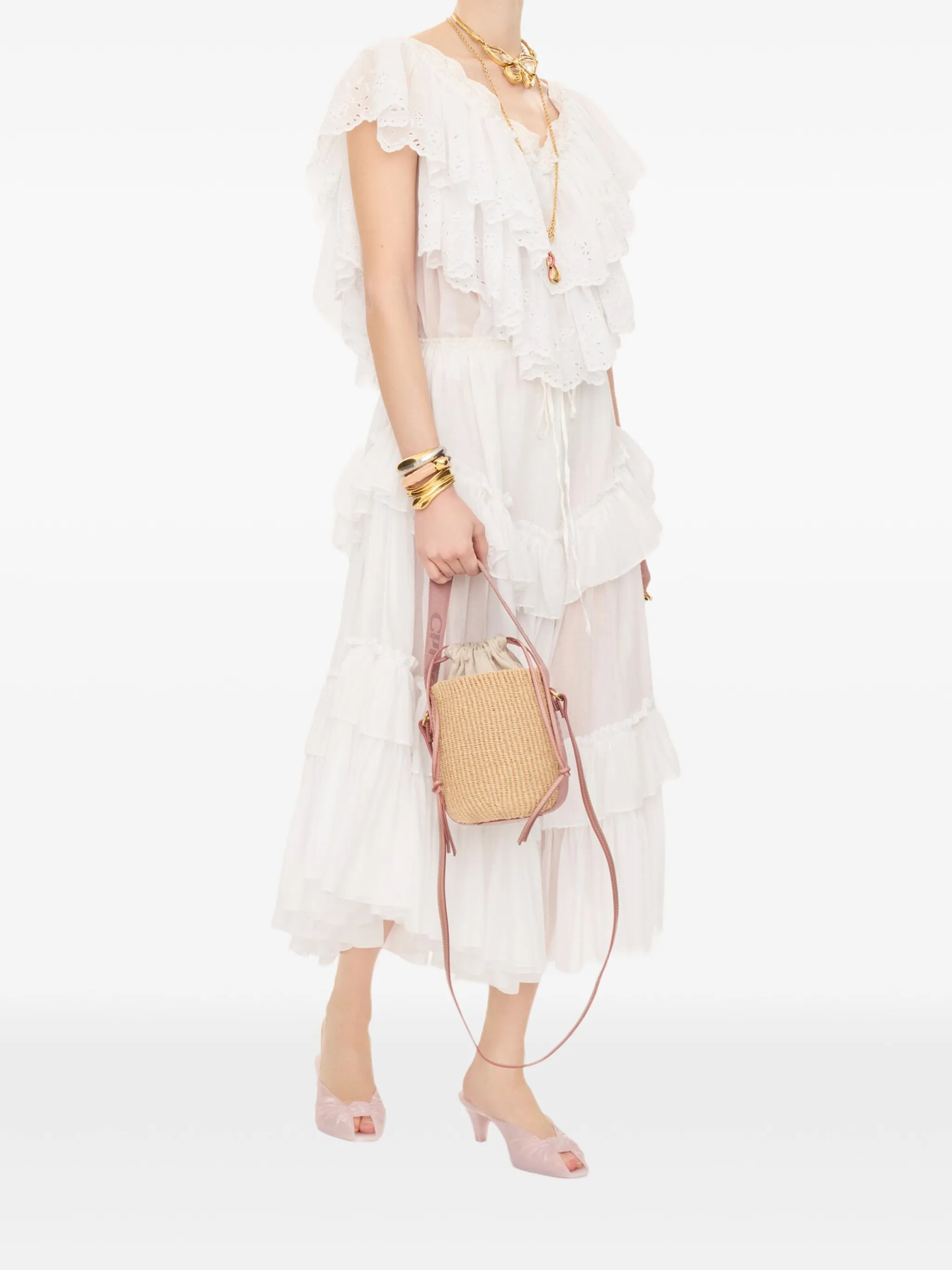small Woody drawstring bucket bag