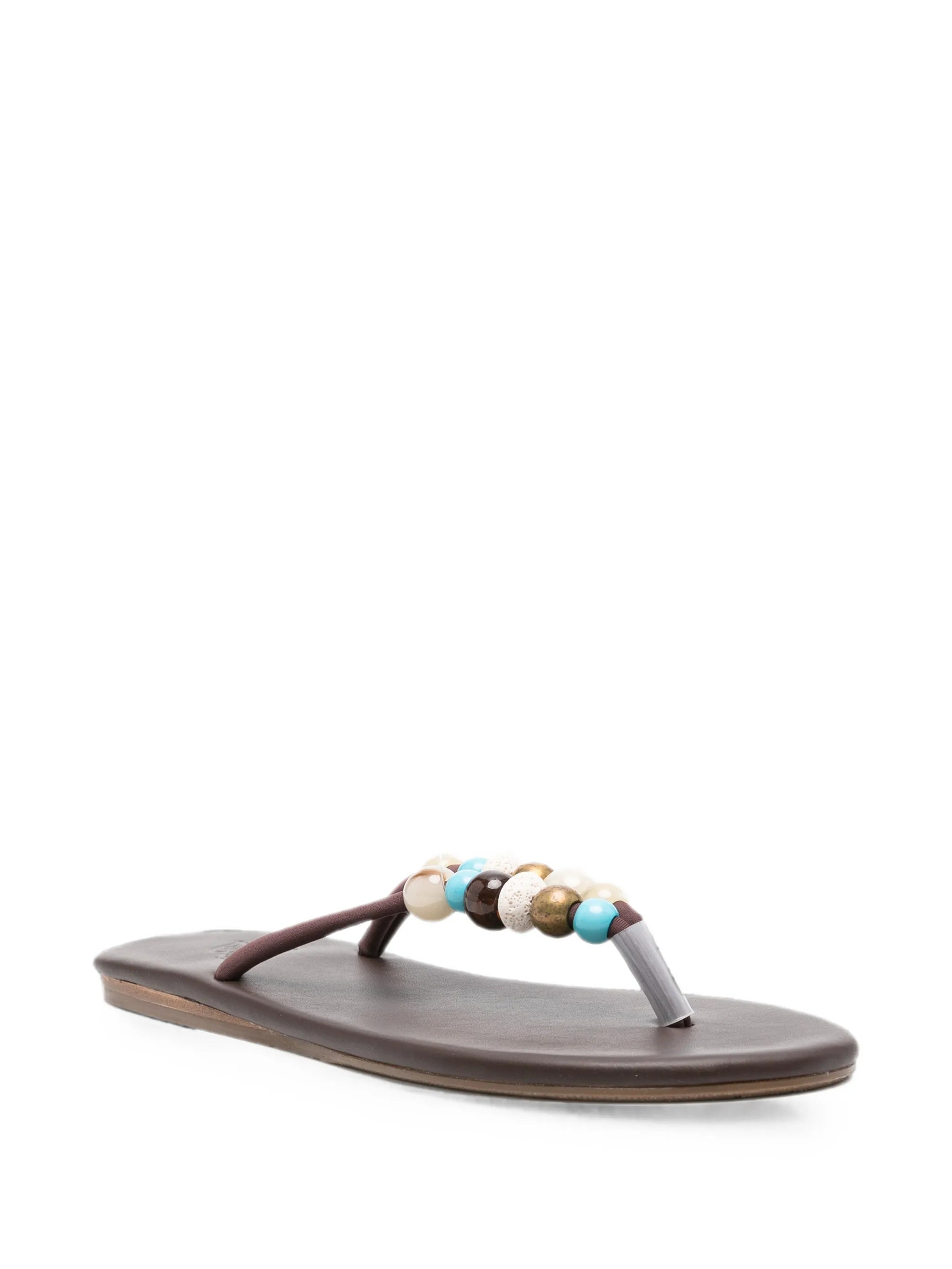 Saionara bead-embellishment sandals