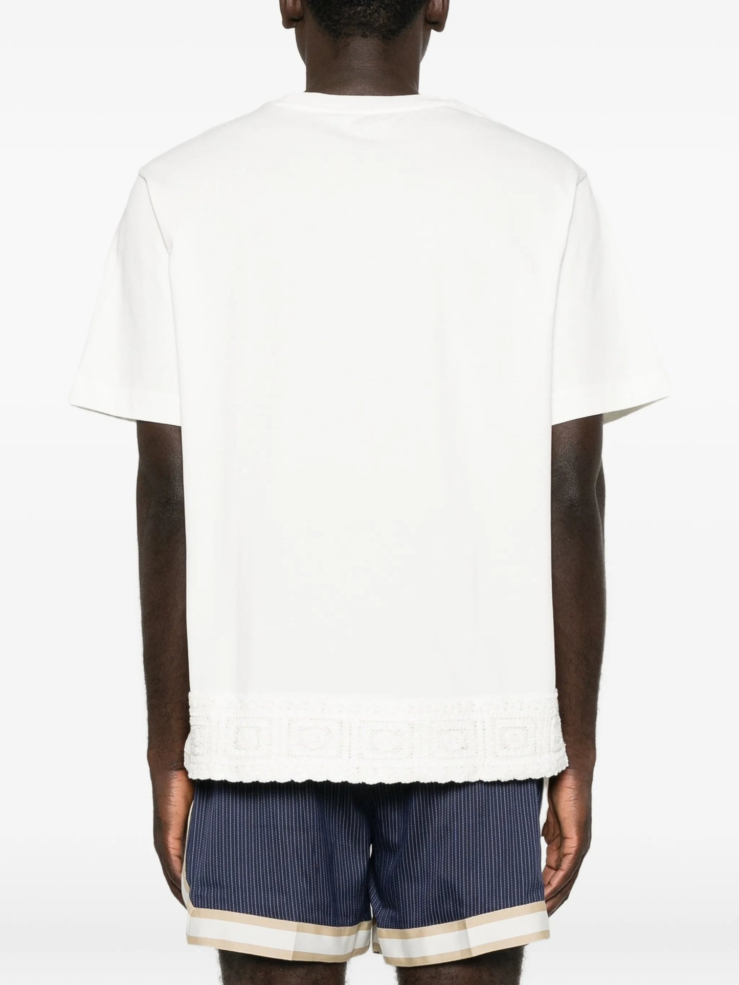 Inigo crochet-trim T-shirt