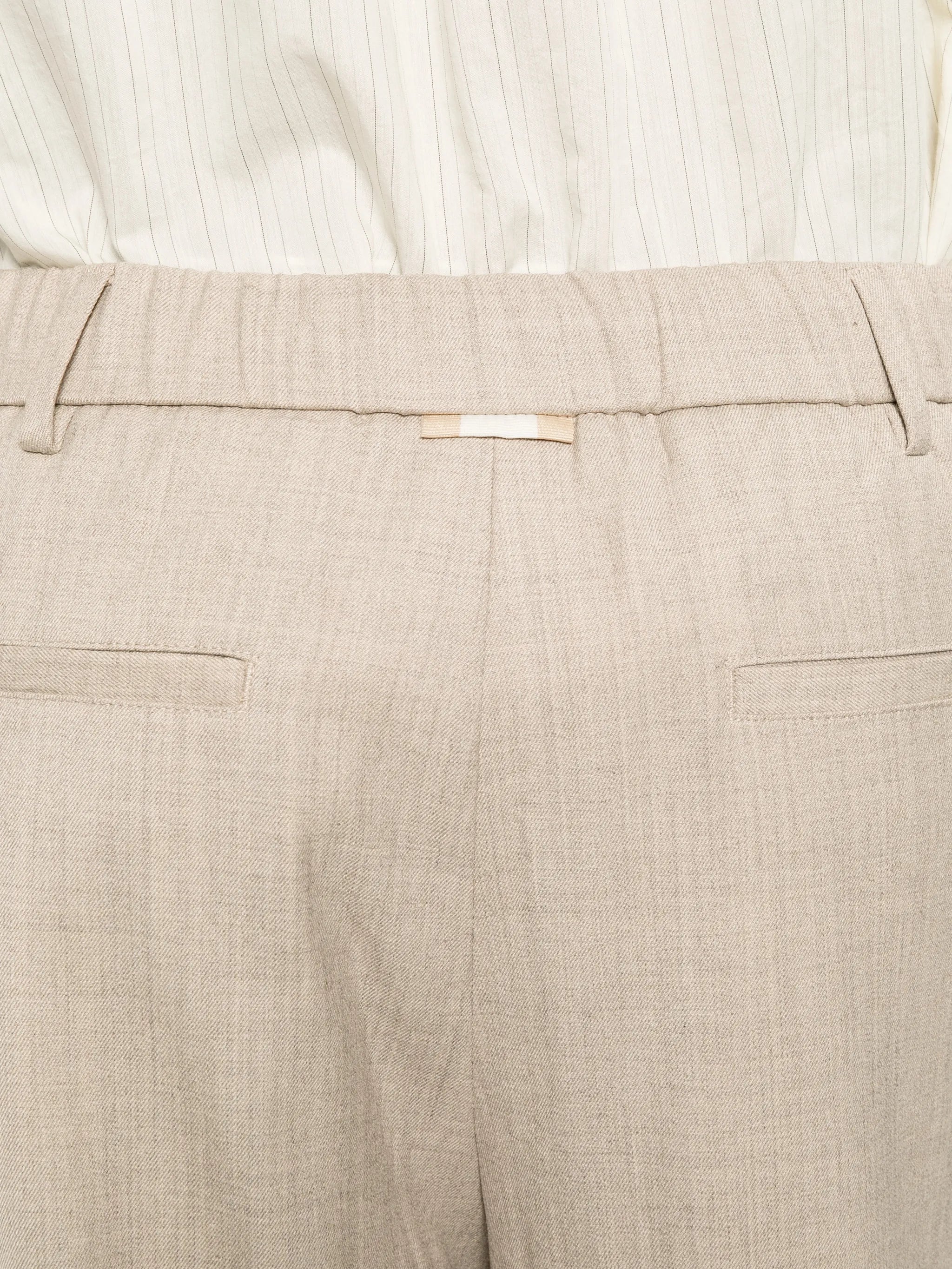 Provence pleated trousers