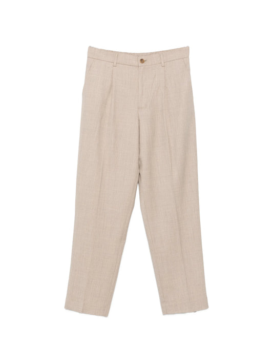 Provence pleated trousers