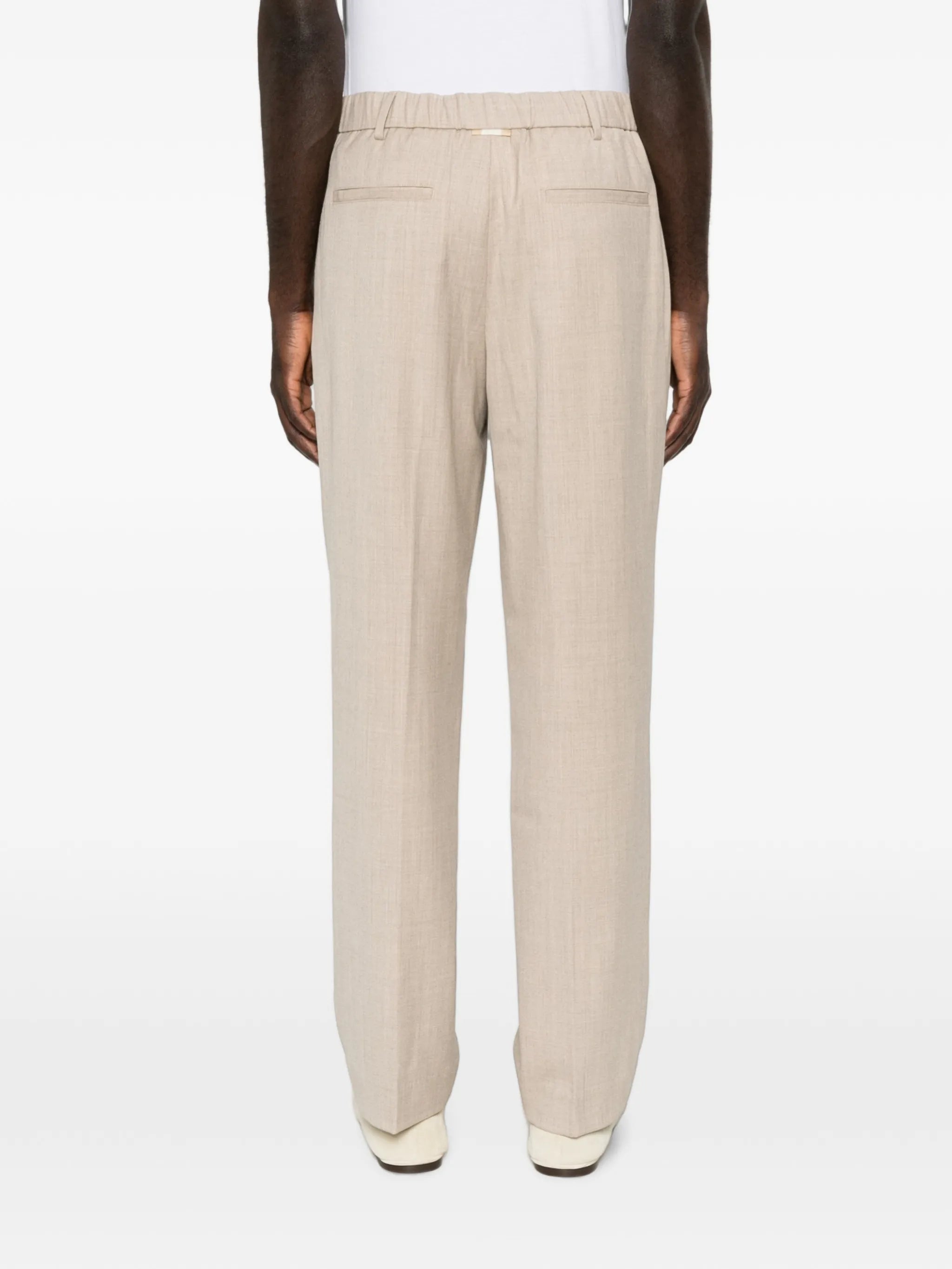 Provence pleated trousers