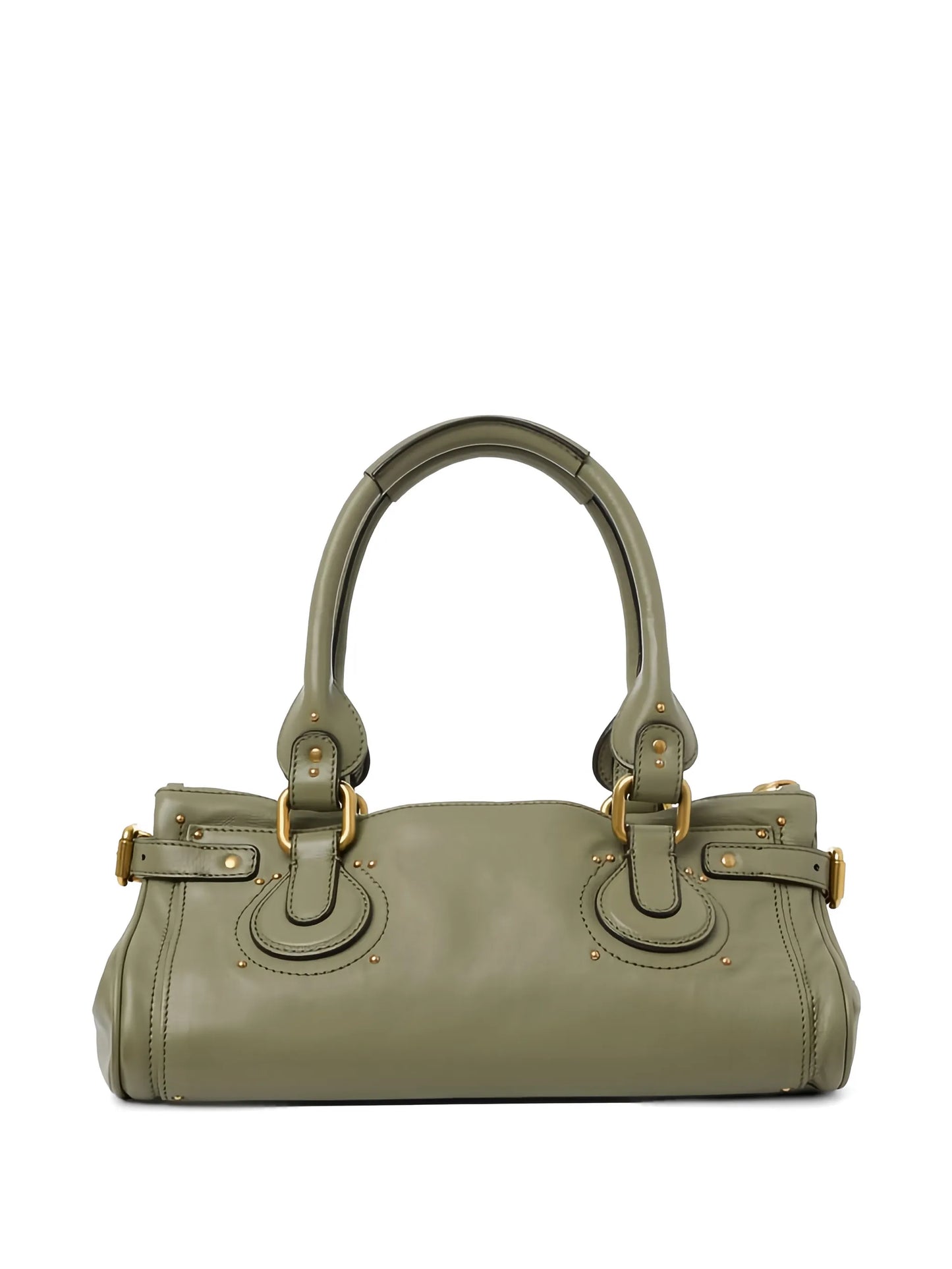 Paddington padlock leather tote bag
