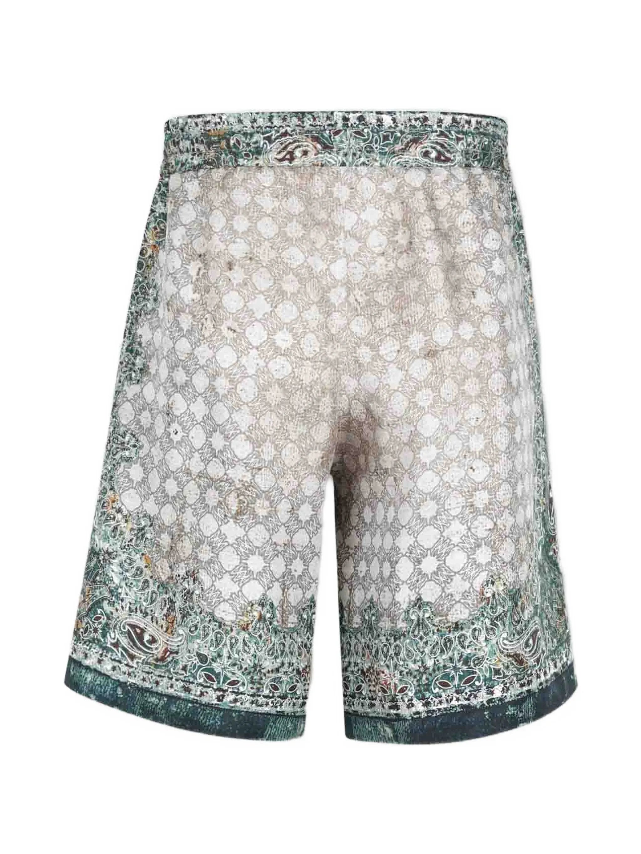 printed bermuda shorts