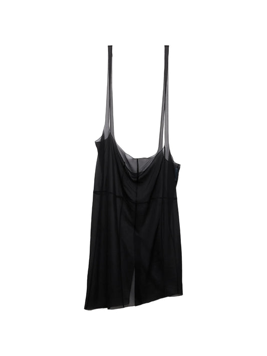 cigaline midi-skirt with suspender straps