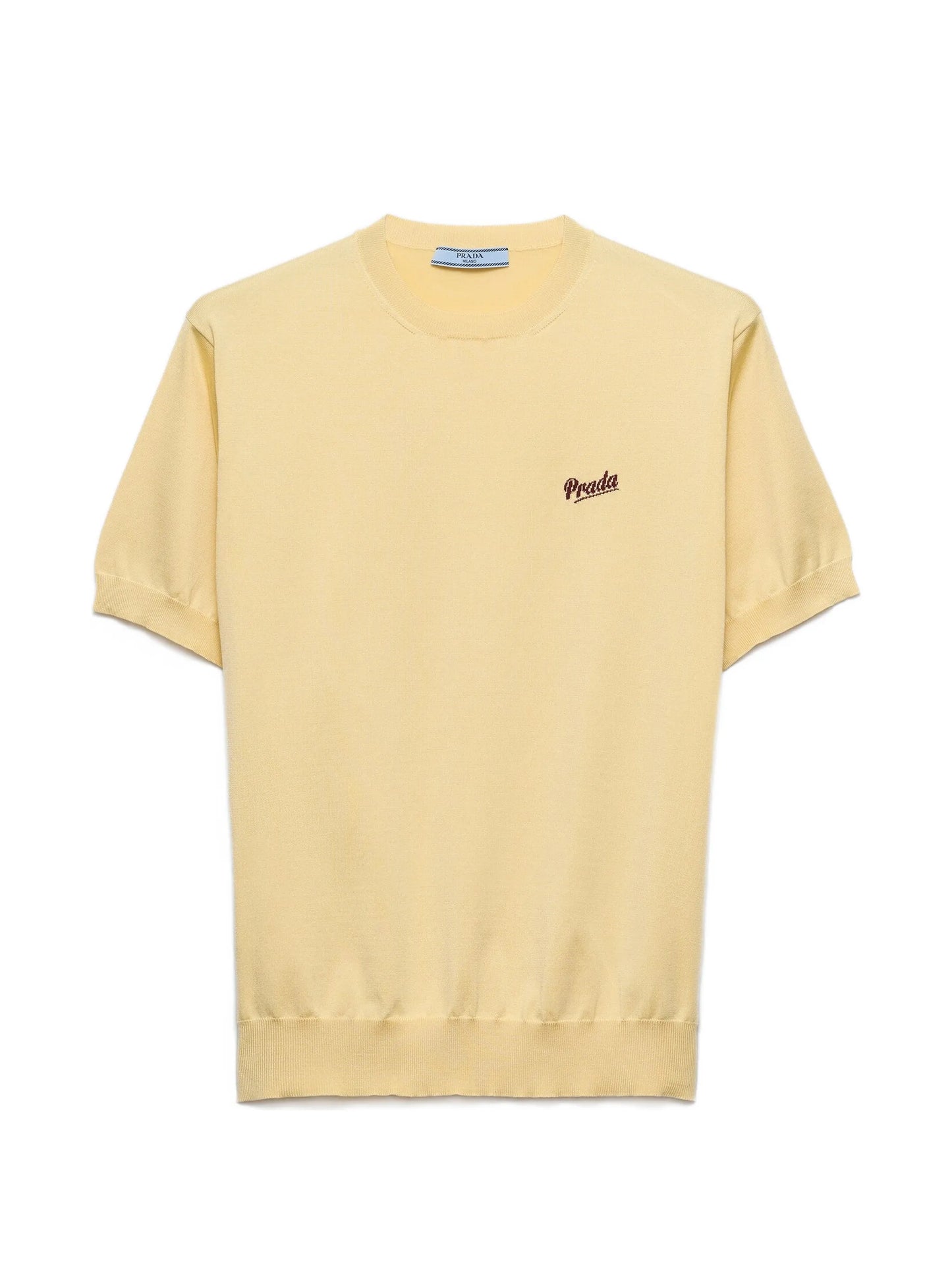 silk crew-neck sweater